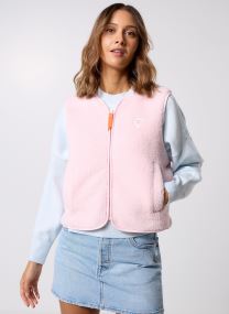 Vestes sans manches Saki Veste femme rose