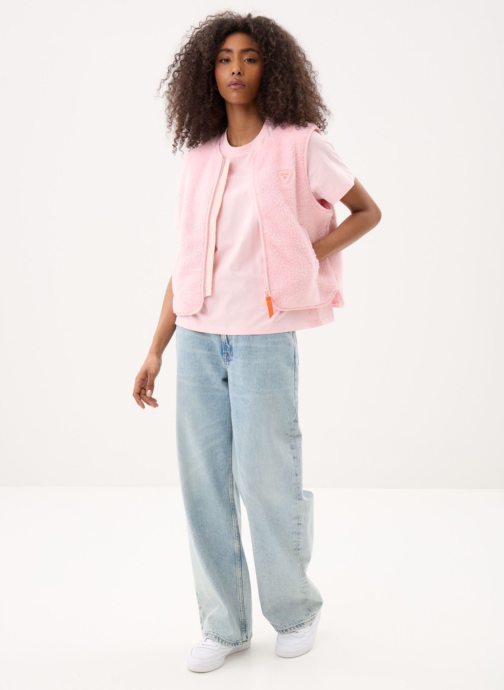 Westen Saki Veste damen rosa Gertrude Westen Saki Veste damen rosa BLUSH