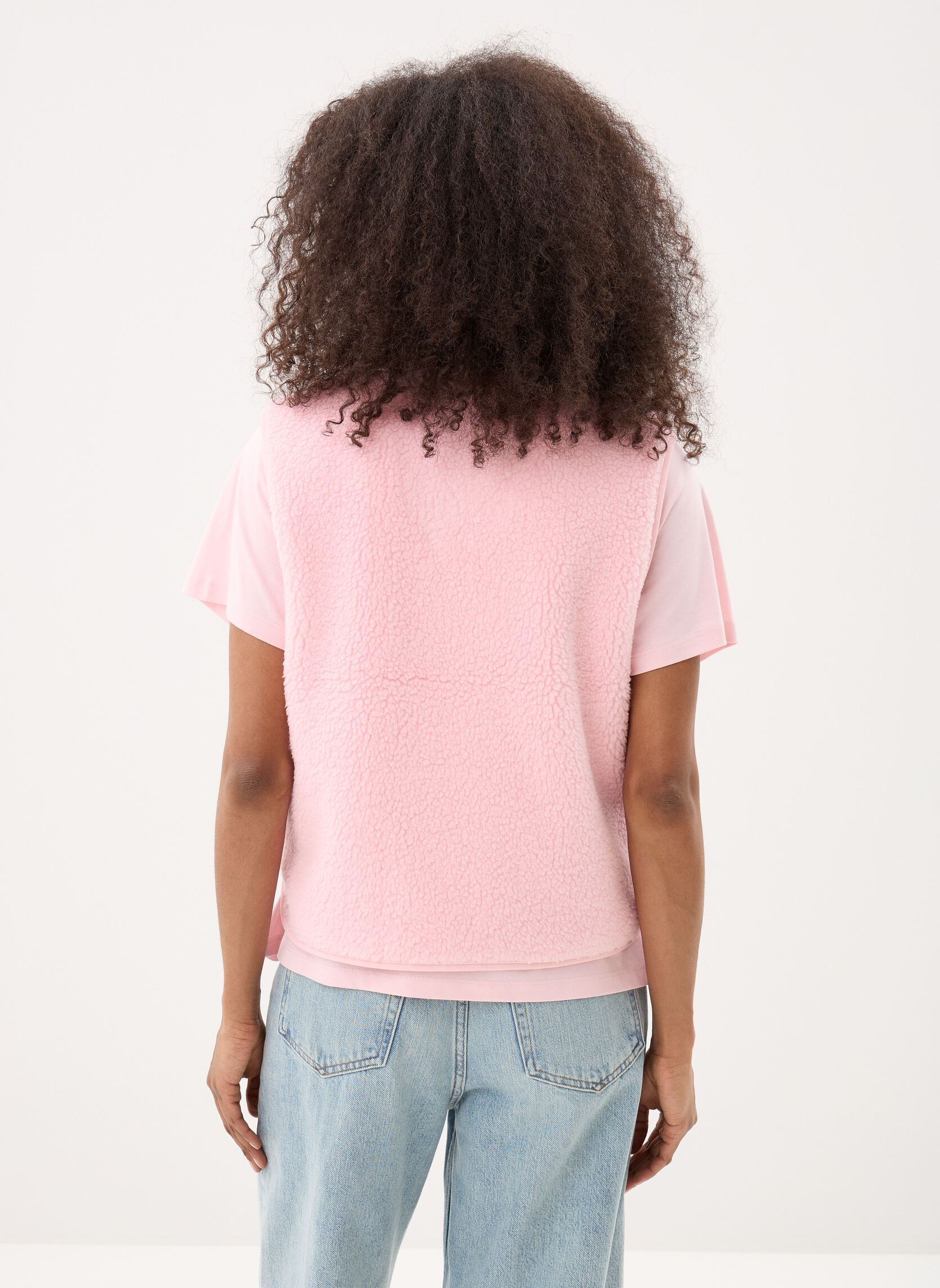 Westen Saki Veste damen rosa Gertrude Westen Saki Veste damen rosa BLUSH