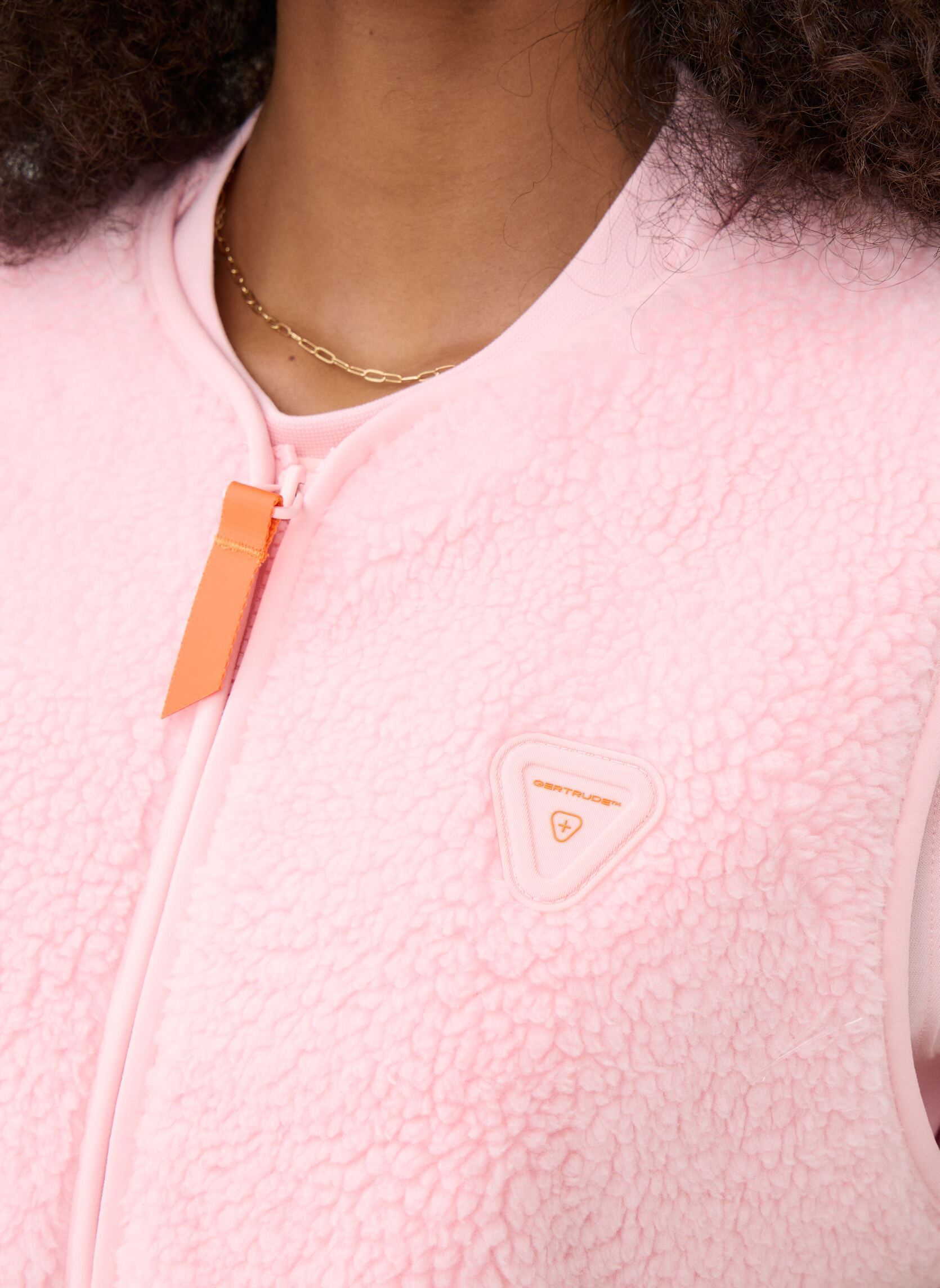 Westen Saki Veste damen rosa Gertrude Westen Saki Veste damen rosa BLUSH