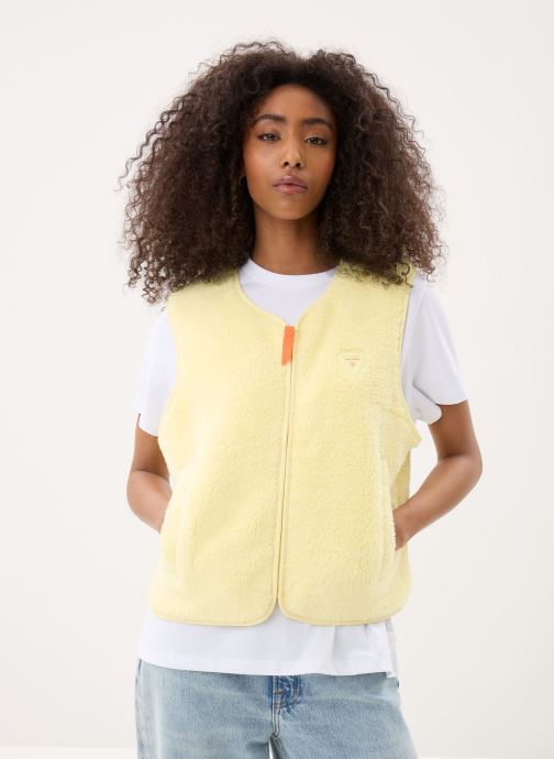 Gertrude Vestes sans manches Saki Veste femme jaune