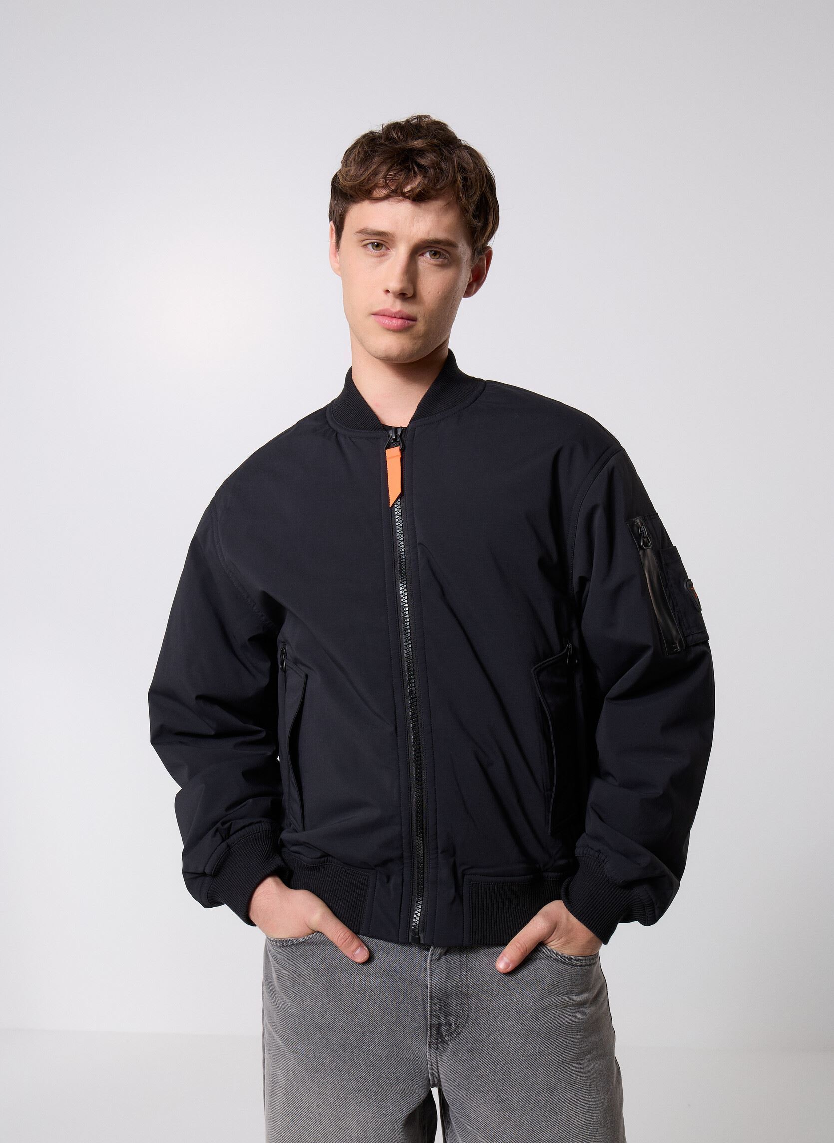 Vestes Saul Bomber homme noir Gertrude Vestes Saul Bomber homme noir BLACK