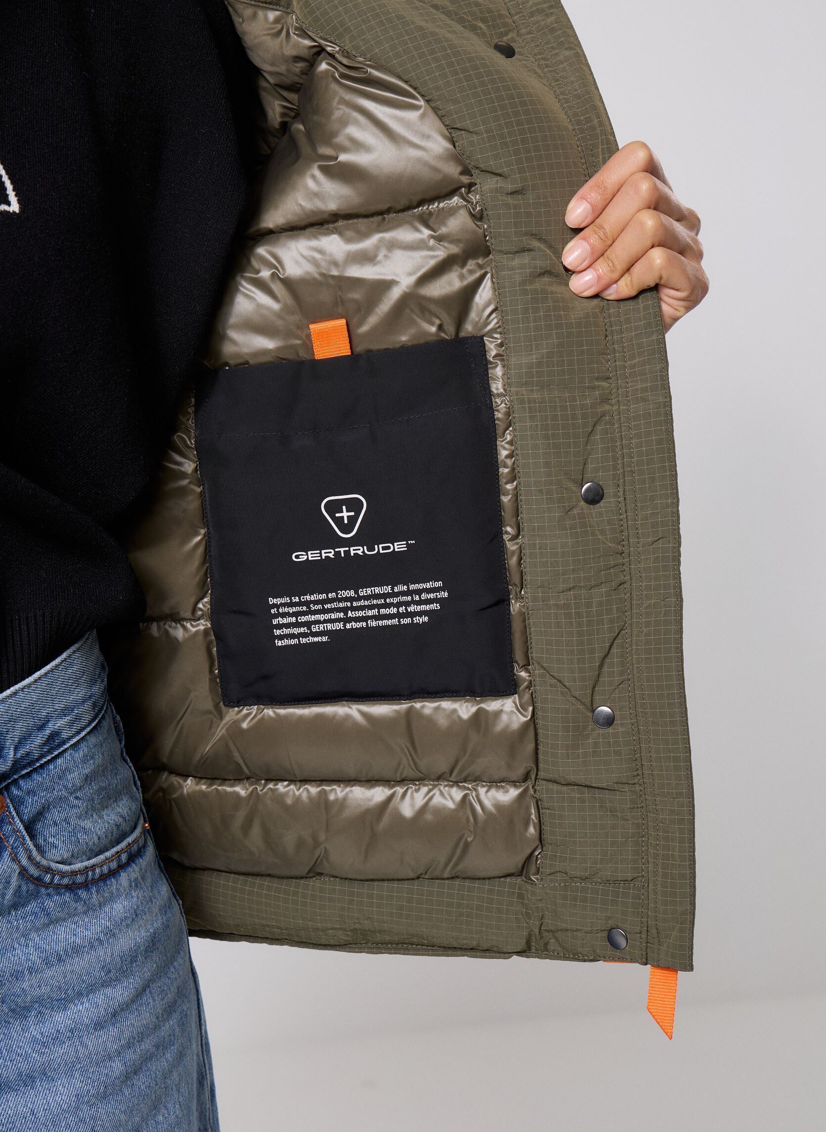 Daunenjacken Soline Veste damen grün Gertrude Daunenjacken Soline Veste damen grün KHAKI