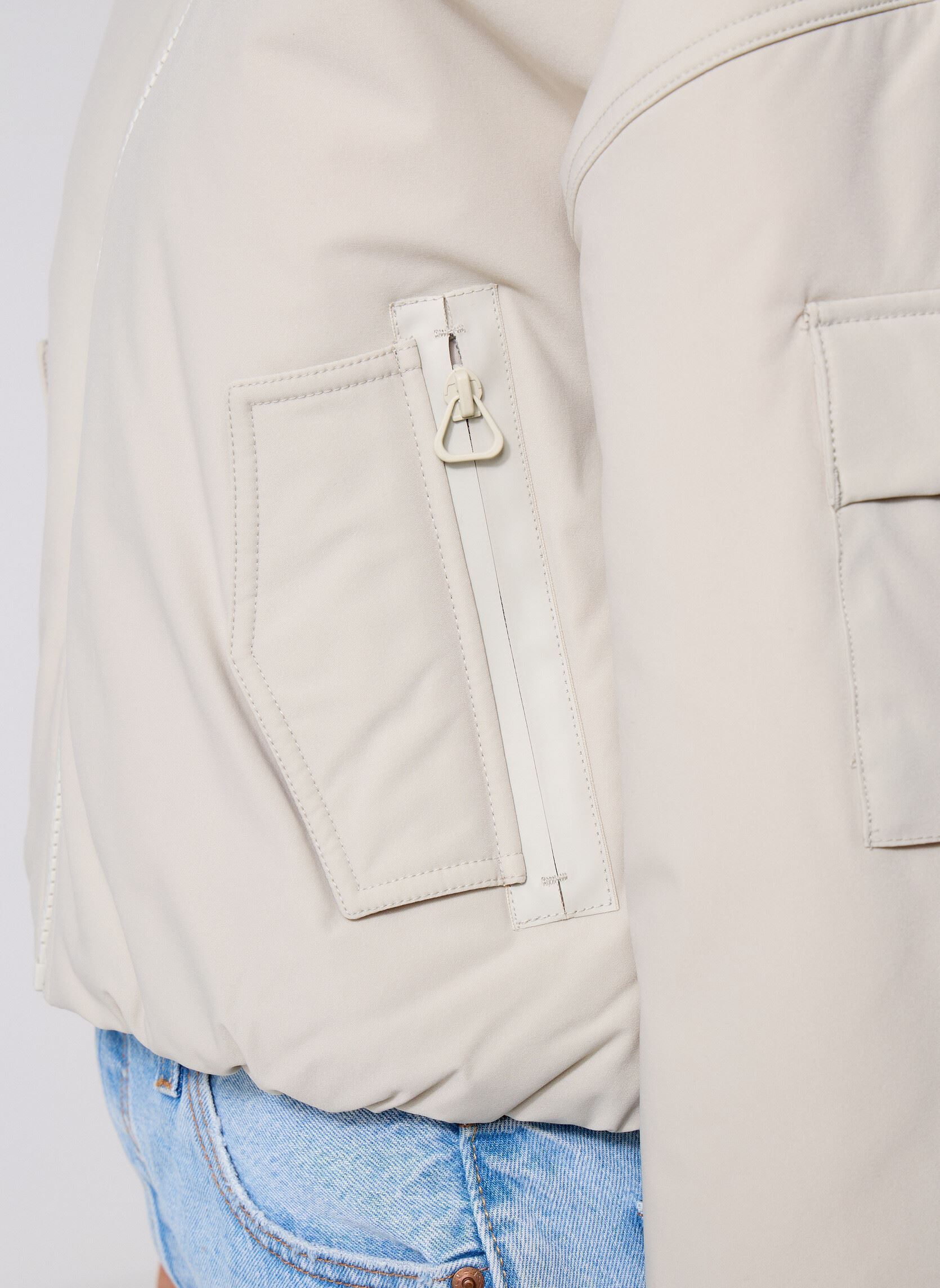 Blousons Suni-W Veste femme beige Gertrude Blousons Suni-W Veste femme beige BETON