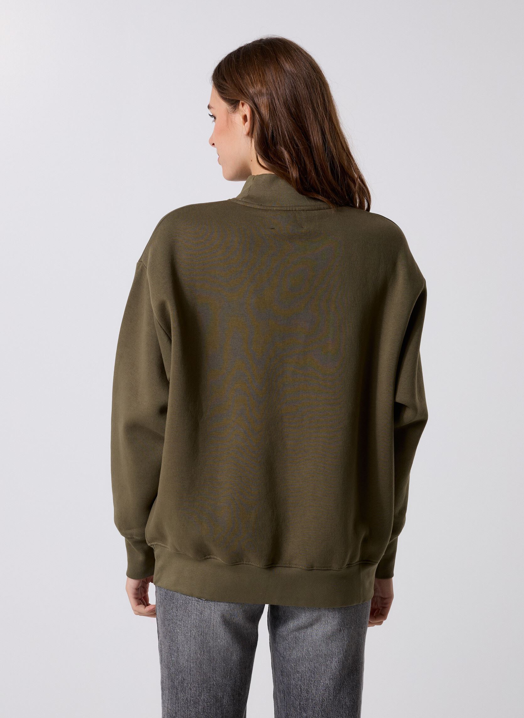 Sweatshirts Adrianna College Sweat femme vert Gertrude Sweatshirts Adrianna College Sweat femme vert KHAKI