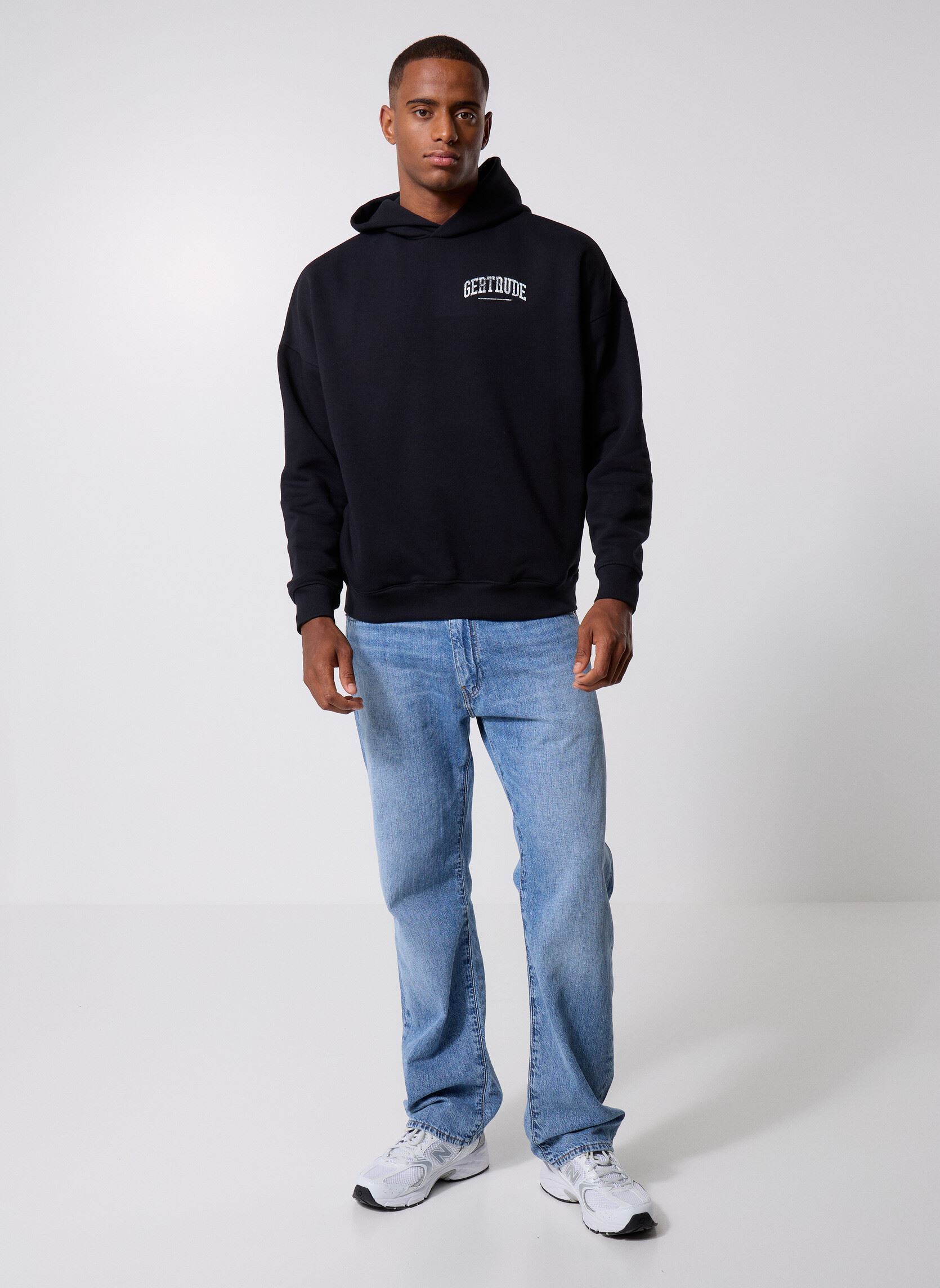 Sweats à capuche Antoine College Sweat Capuche homme noir Gertrude Sweats à capuche Antoine College Sweat Capuche homme noir BLACK