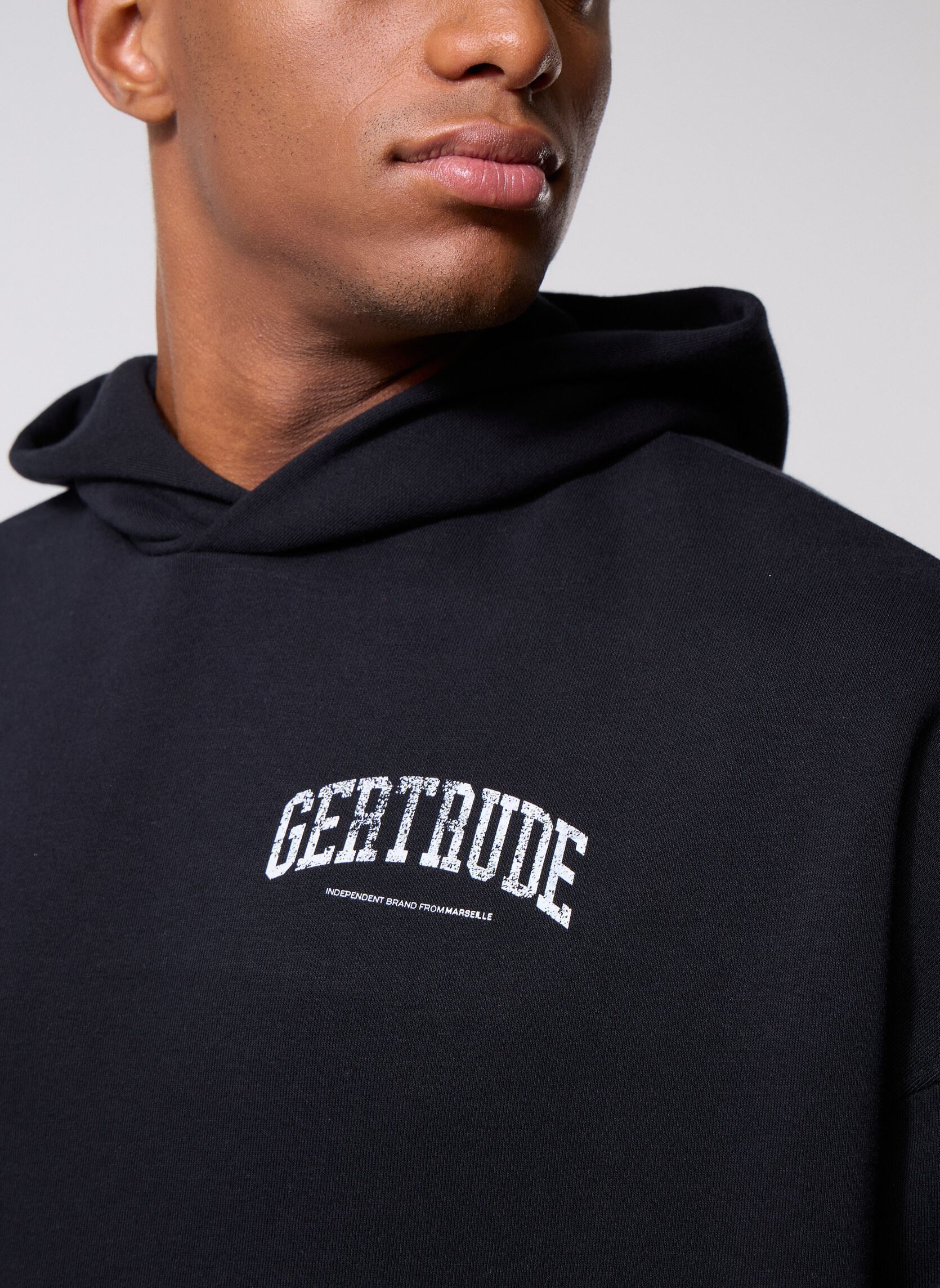 Sweats à capuche Antoine College Sweat Capuche homme noir Gertrude Sweats à capuche Antoine College Sweat Capuche homme noir BLACK