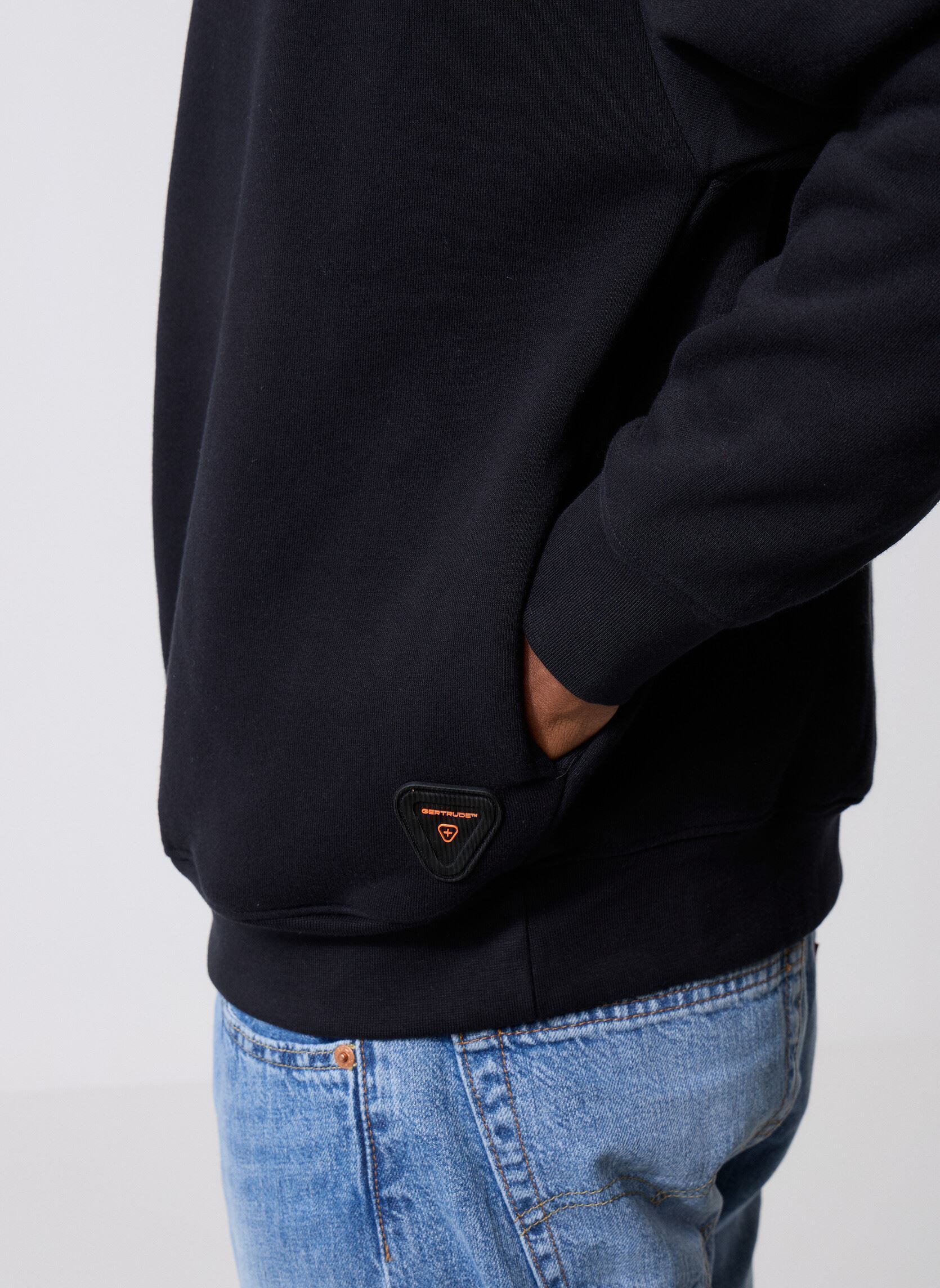 Sweats à capuche Antoine College Sweat Capuche homme noir Gertrude Sweats à capuche Antoine College Sweat Capuche homme noir BLACK