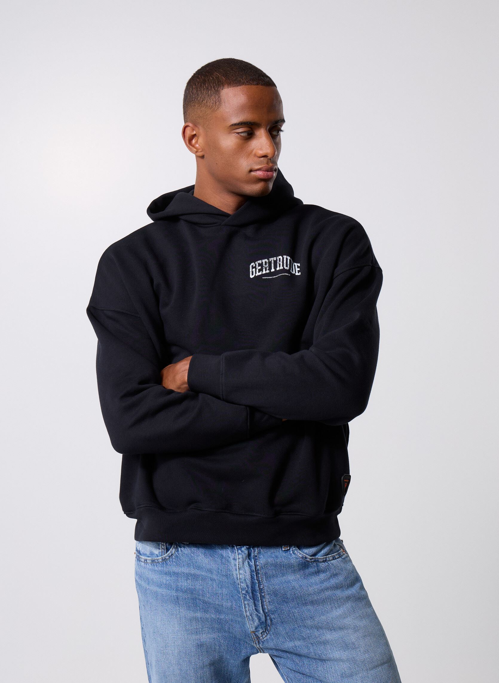 Sweats à capuche Antoine College Sweat Capuche homme noir Gertrude Sweats à capuche Antoine College Sweat Capuche homme noir BLACK