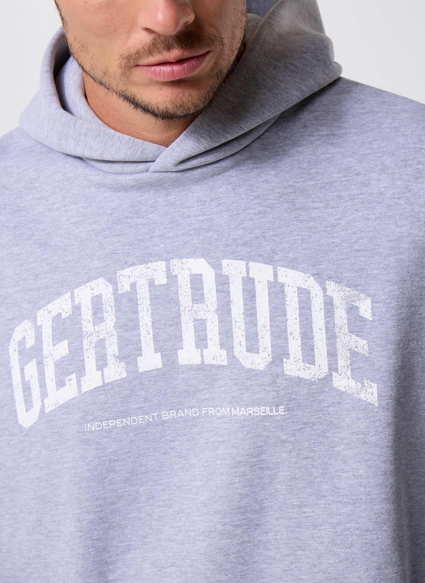 Hoodies Antoine College Sweat Capuche heren grijs Gertrude Hoodies Antoine College Sweat Capuche heren grijs CHINE GREY