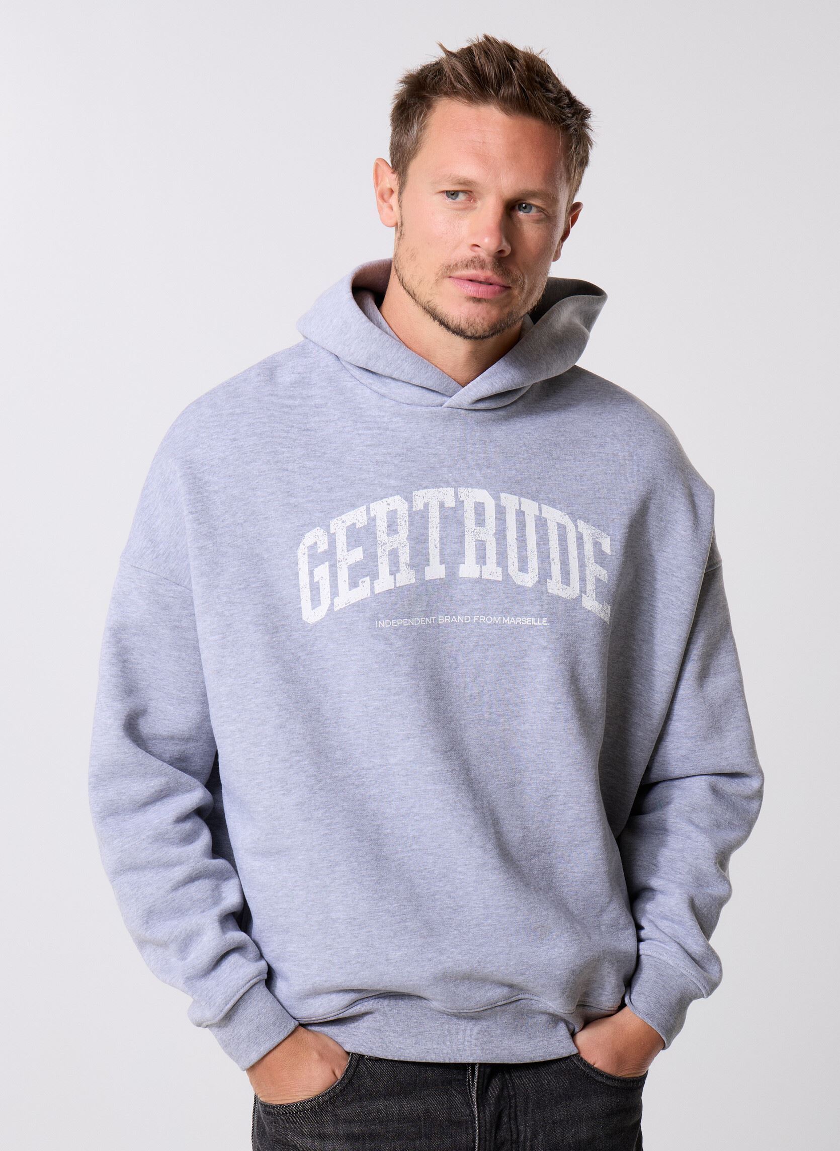 Hoodies Antoine College Sweat Capuche heren grijs Gertrude Hoodies Antoine College Sweat Capuche heren grijs CHINE GREY