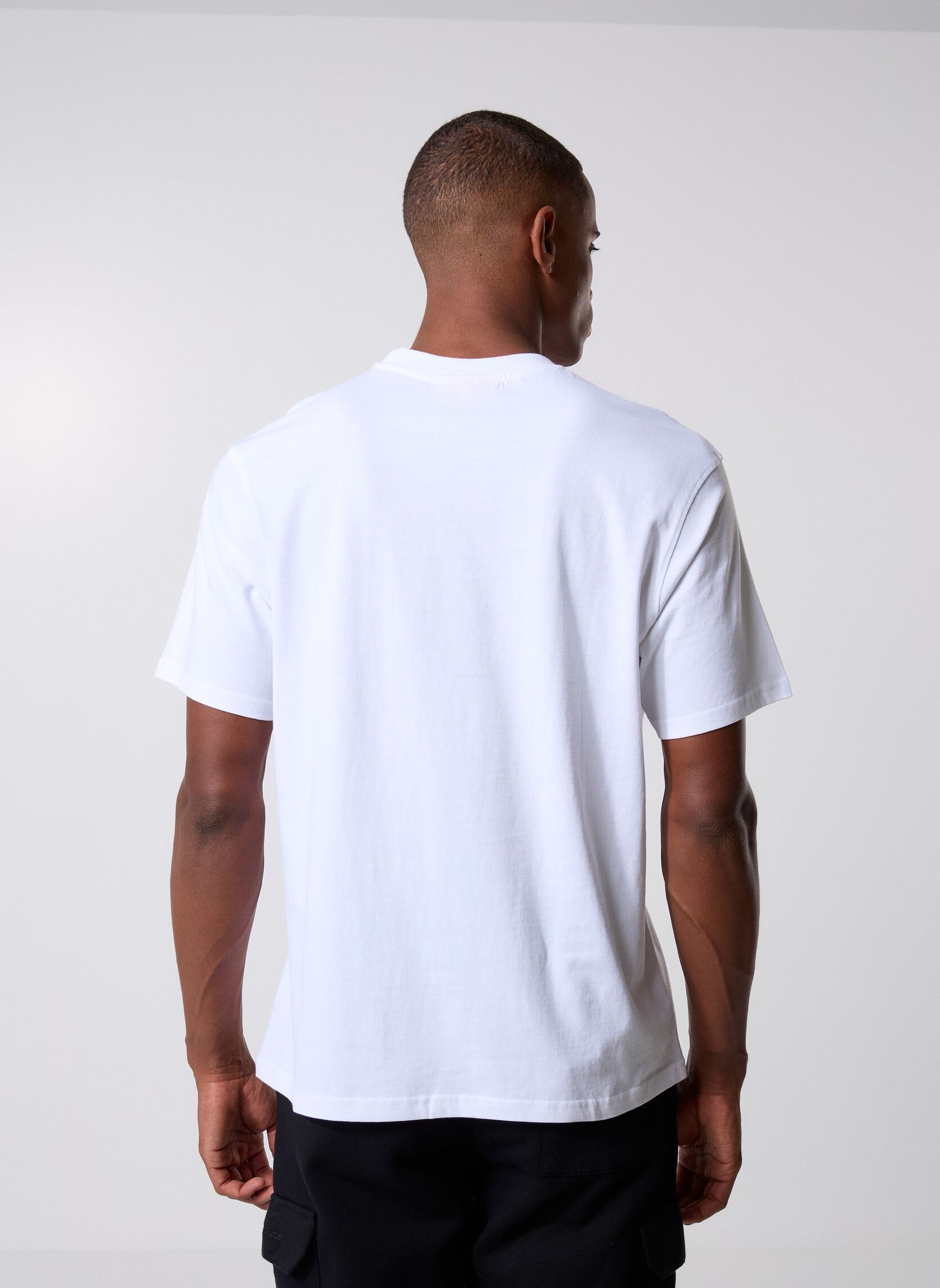 T-shirts met korte mouwen Leonce Logo Tee-Shirt heren wit Gertrude T-shirts met korte mouwen Leonce Logo Tee-Shirt heren wit BLANC