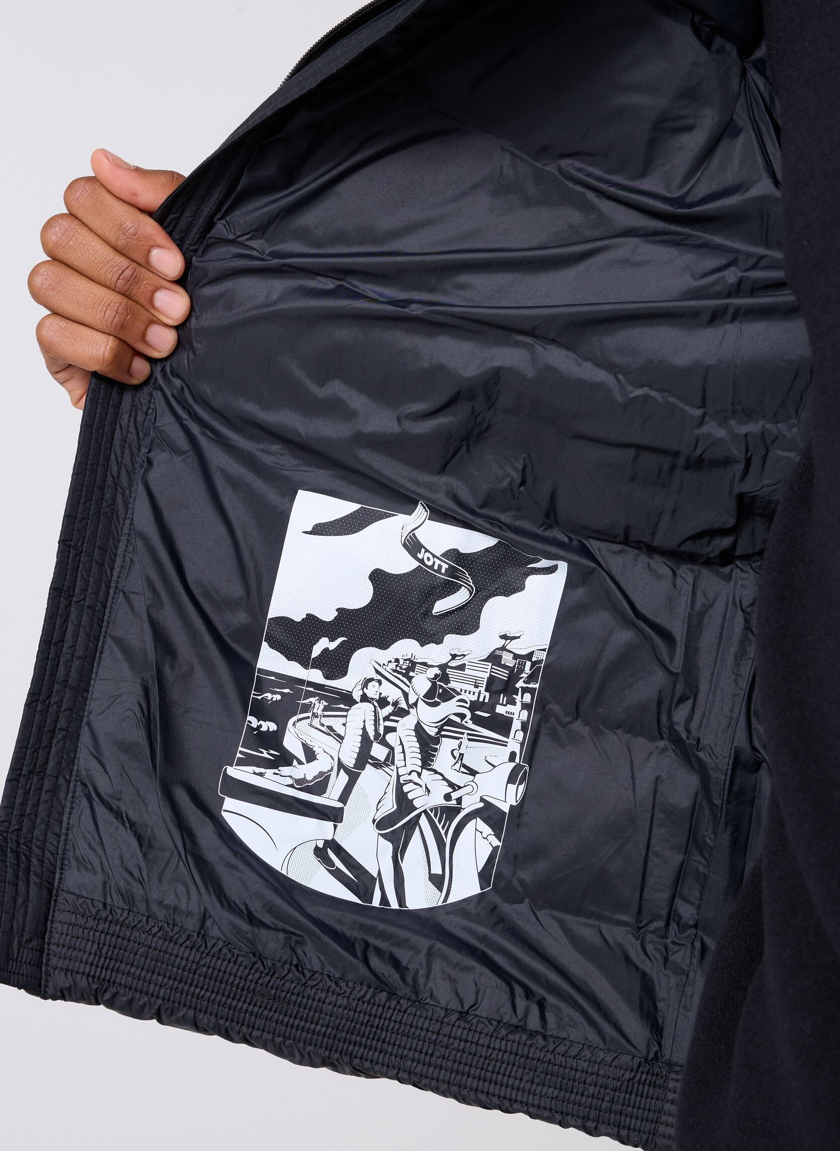 Daunenjacken Johny herren schwarz JOTT Daunenjacken Johny herren schwarz BLACK