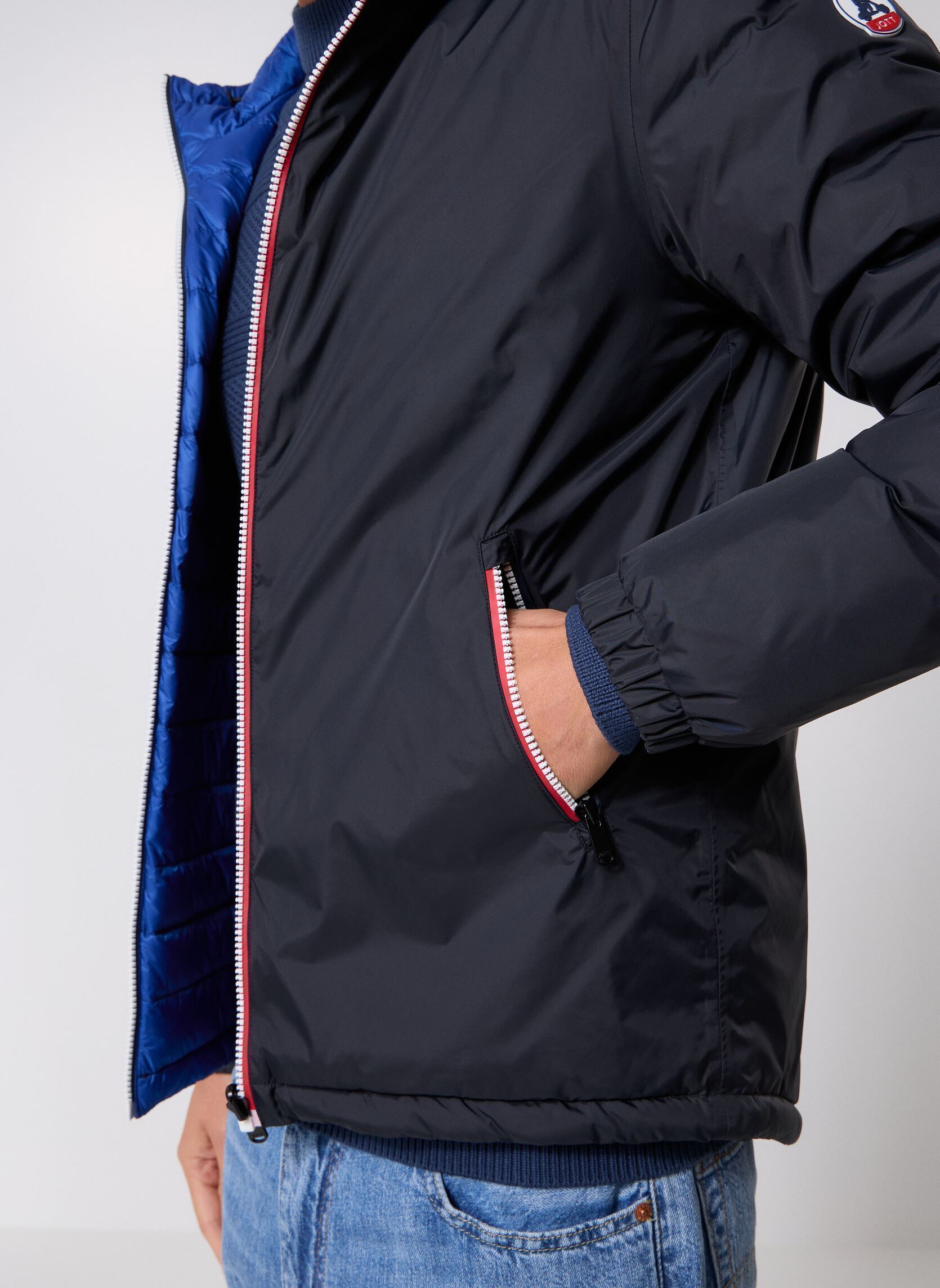 Piumini Brummen uomo nero JOTT Piumini Brummen uomo nero BLACK / COBALT