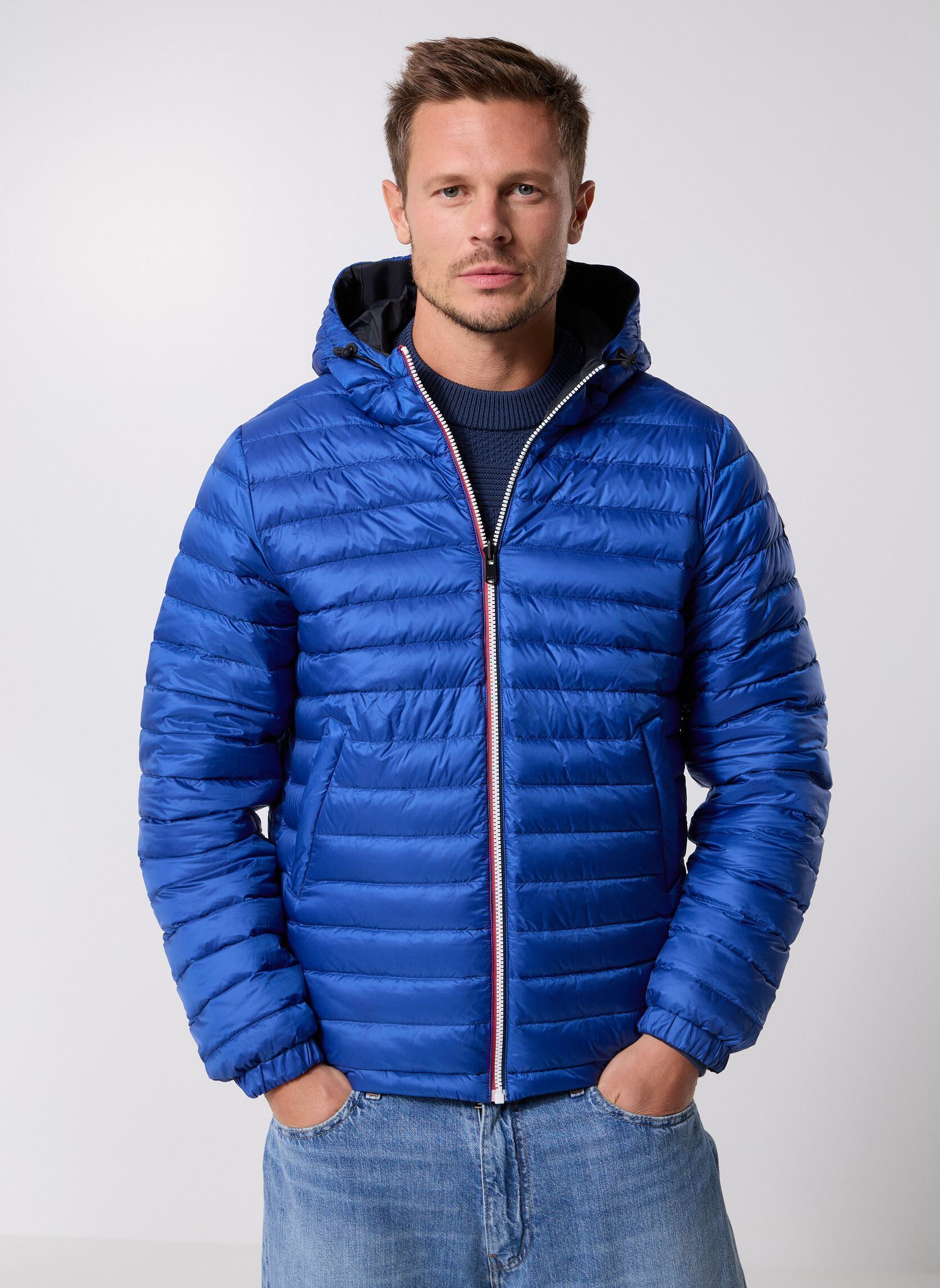 Piumini Brummen uomo nero JOTT Piumini Brummen uomo nero BLACK / COBALT