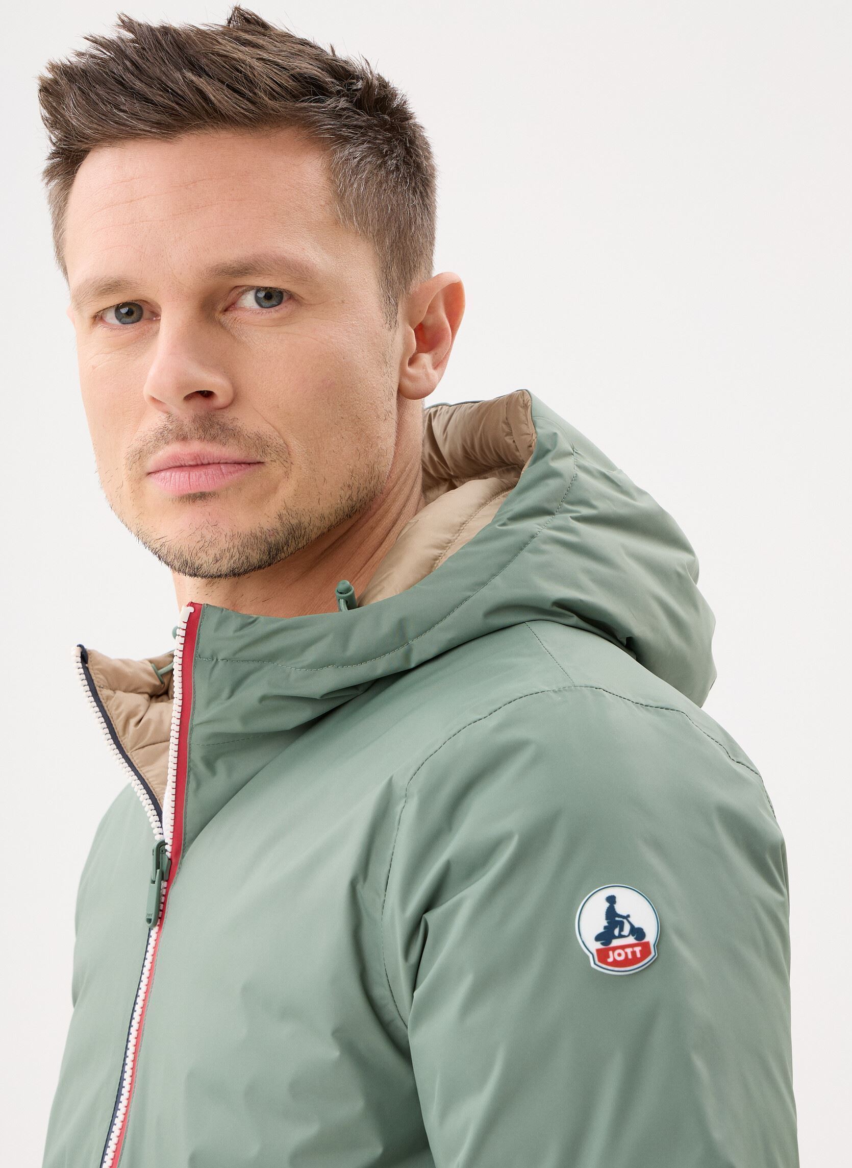 Doudounes Brummen homme vert JOTT Doudounes Brummen homme vert SAGE GREEN / SMOKED SAND