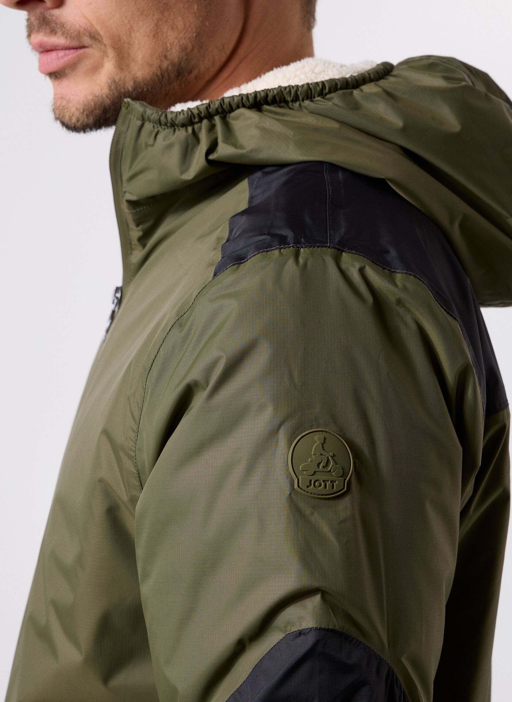 Vestes imperméable Hallin Sherpa homme vert JOTT Vestes imperméable Hallin Sherpa homme vert ARMY