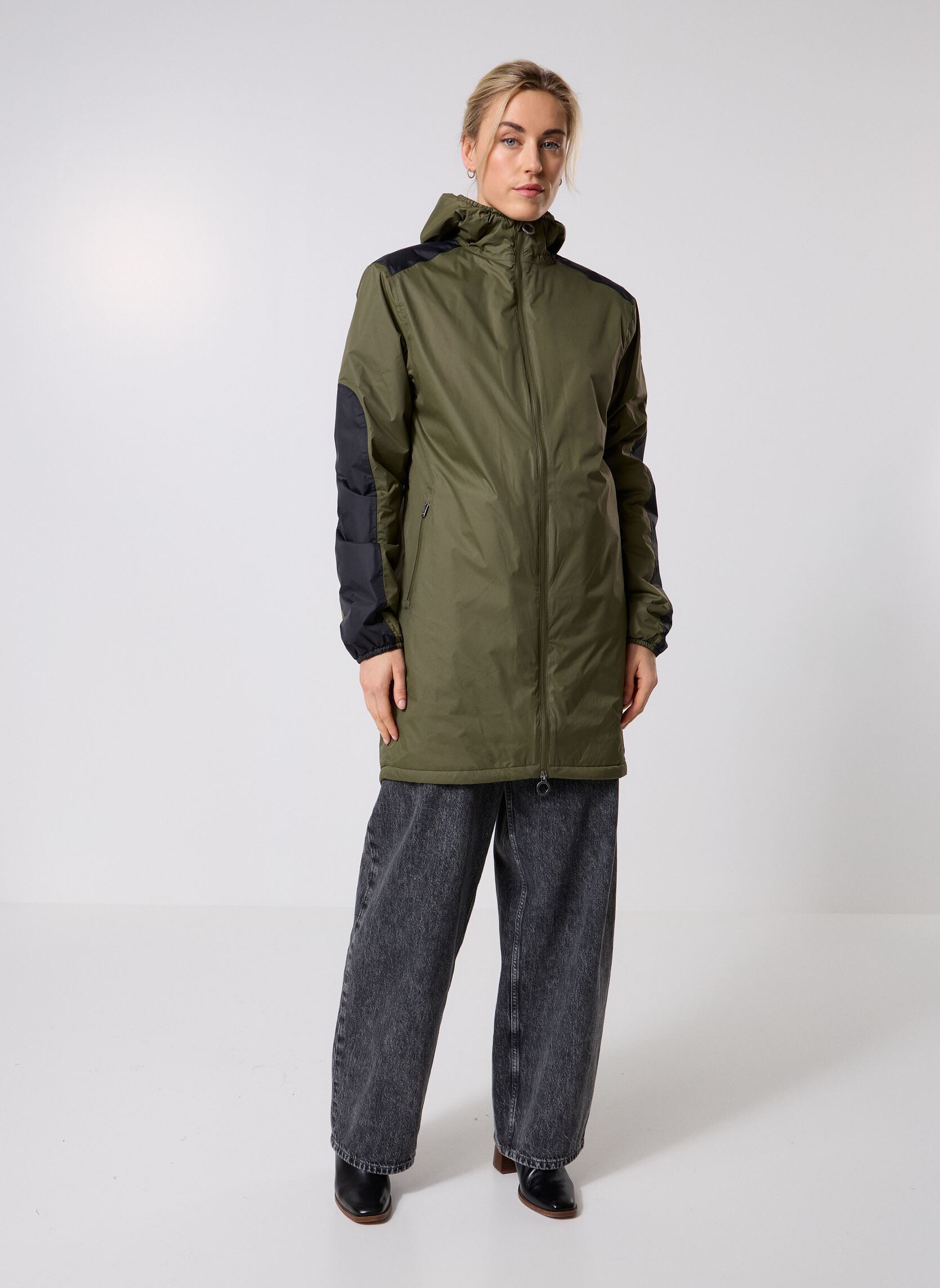 Vestes imperméable Hallin Sherpa femme vert JOTT Vestes imperméable Hallin Sherpa femme vert ARMY W