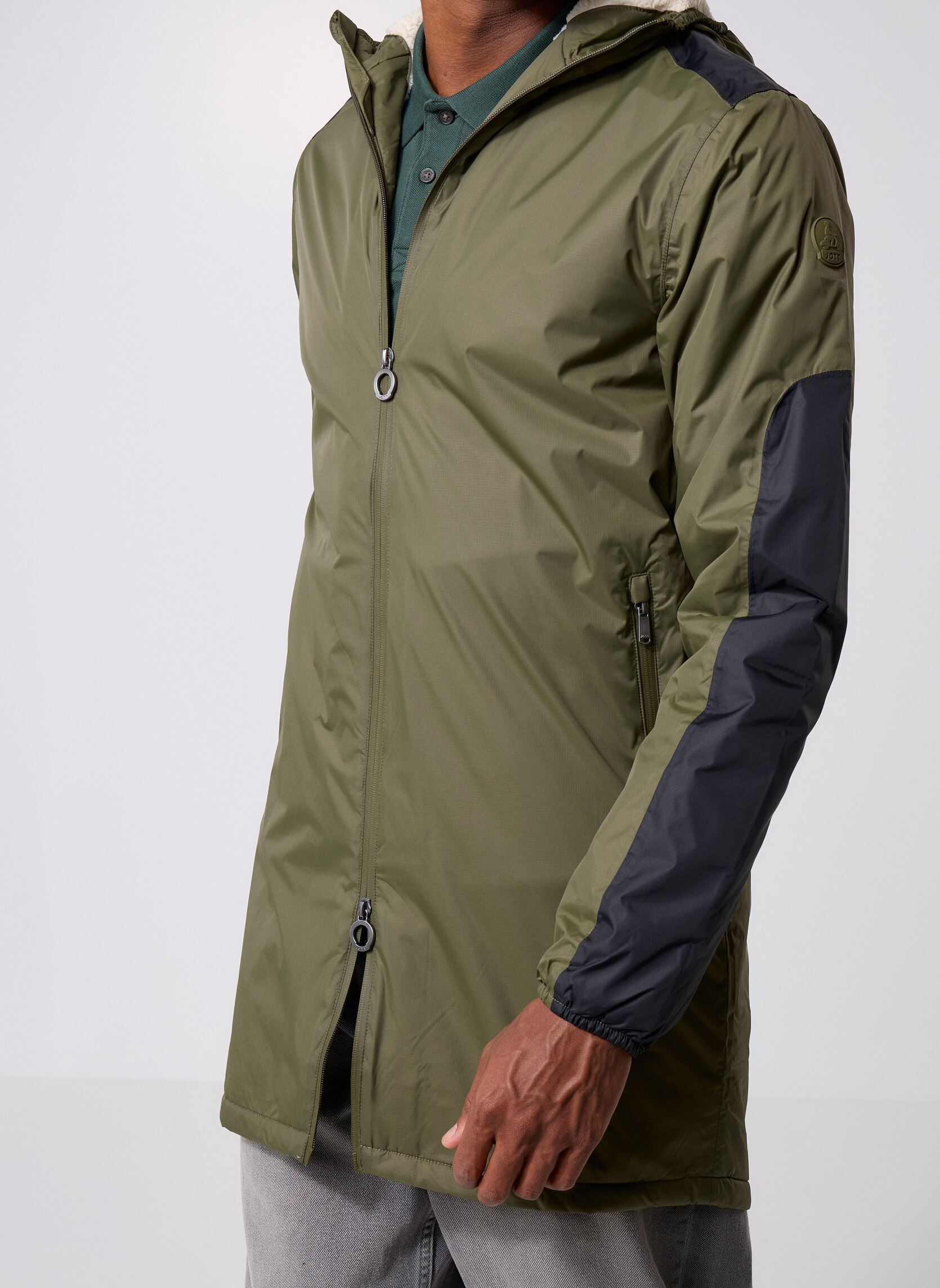 Vestes imperméable Hallin Sherpa femme vert JOTT Vestes imperméable Hallin Sherpa femme vert ARMY W