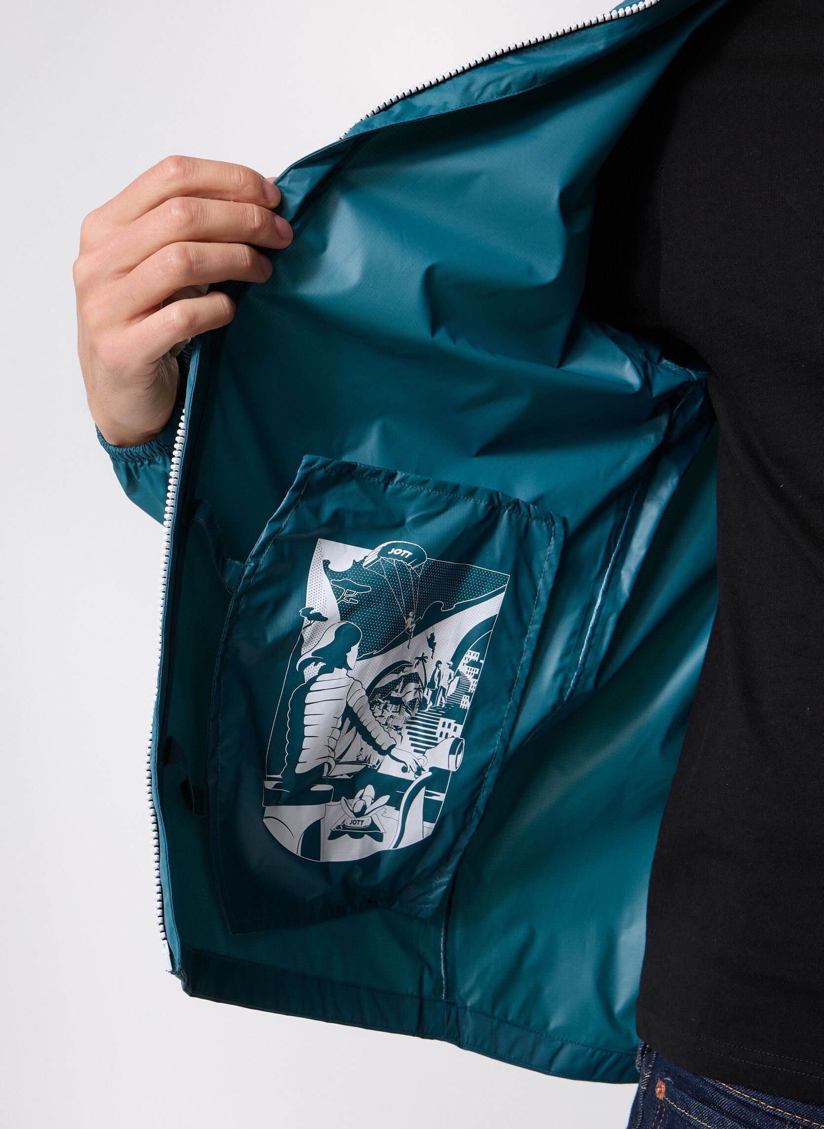 Vestes imperméable Kilmory homme bleu JOTT Vestes imperméable Kilmory homme bleu DEEP LAKE