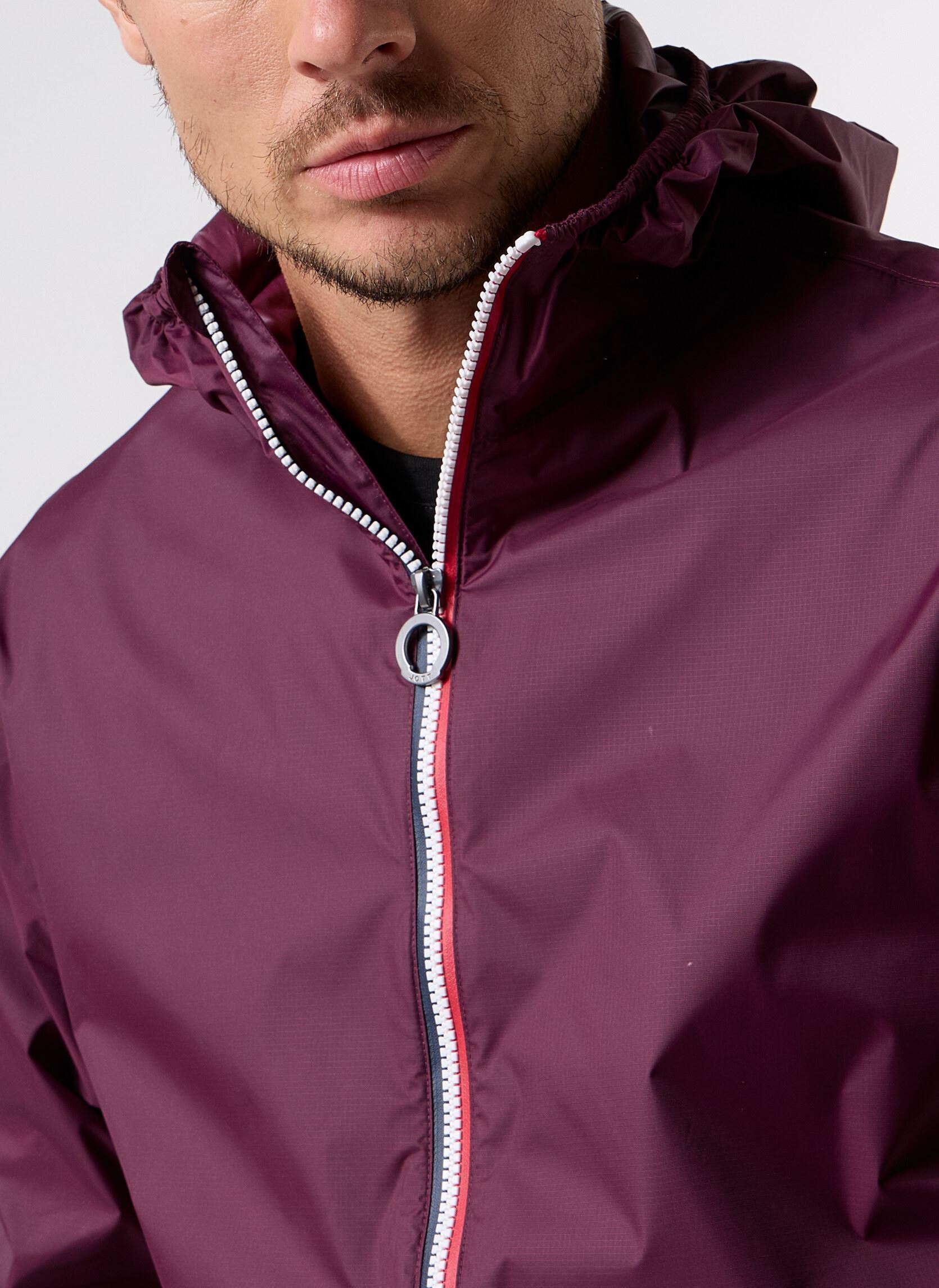 Giacche impermeabili Kilmory uomo bordeaux JOTT Giacche impermeabili Kilmory uomo bordeaux DARK CHERRY