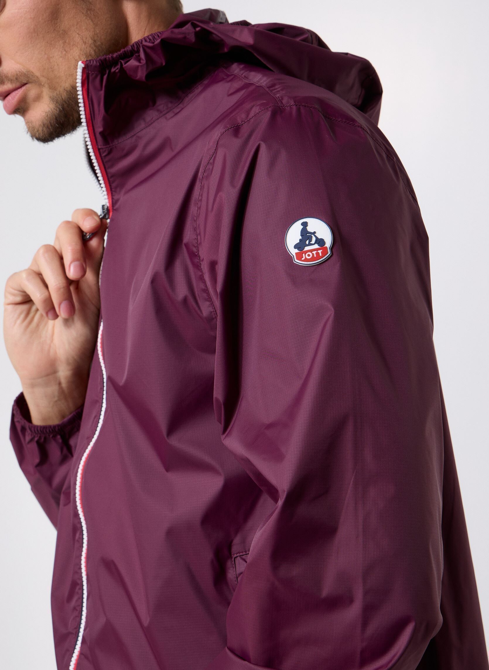Giacche impermeabili Kilmory uomo bordeaux JOTT Giacche impermeabili Kilmory uomo bordeaux DARK CHERRY