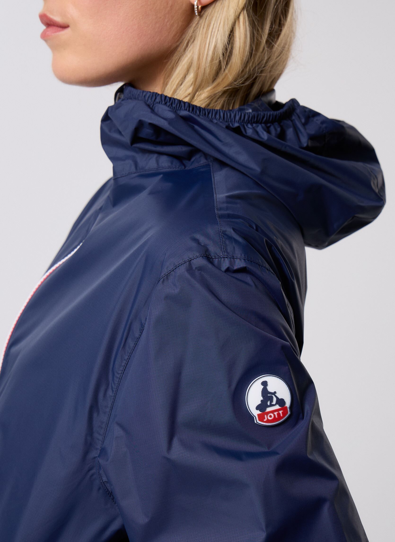 Regenjassen Kilmory dames blauw JOTT Regenjassen Kilmory dames blauw NAVY W