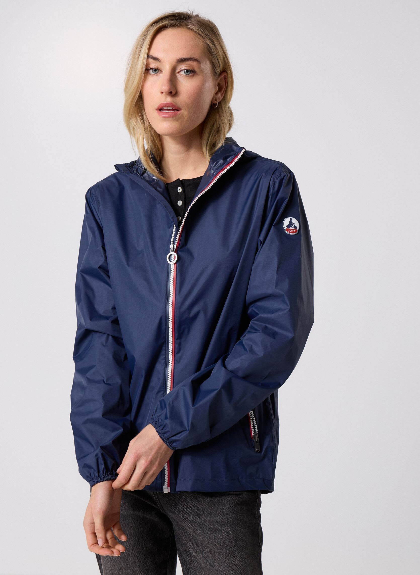Regenjassen Kilmory dames blauw JOTT Regenjassen Kilmory dames blauw NAVY W