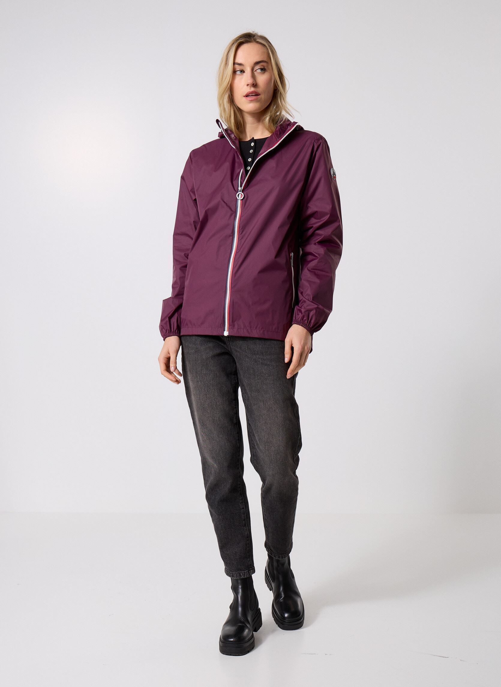Regenjassen Kilmory dames bordeaux JOTT Regenjassen Kilmory dames bordeaux DARK CHERRY W