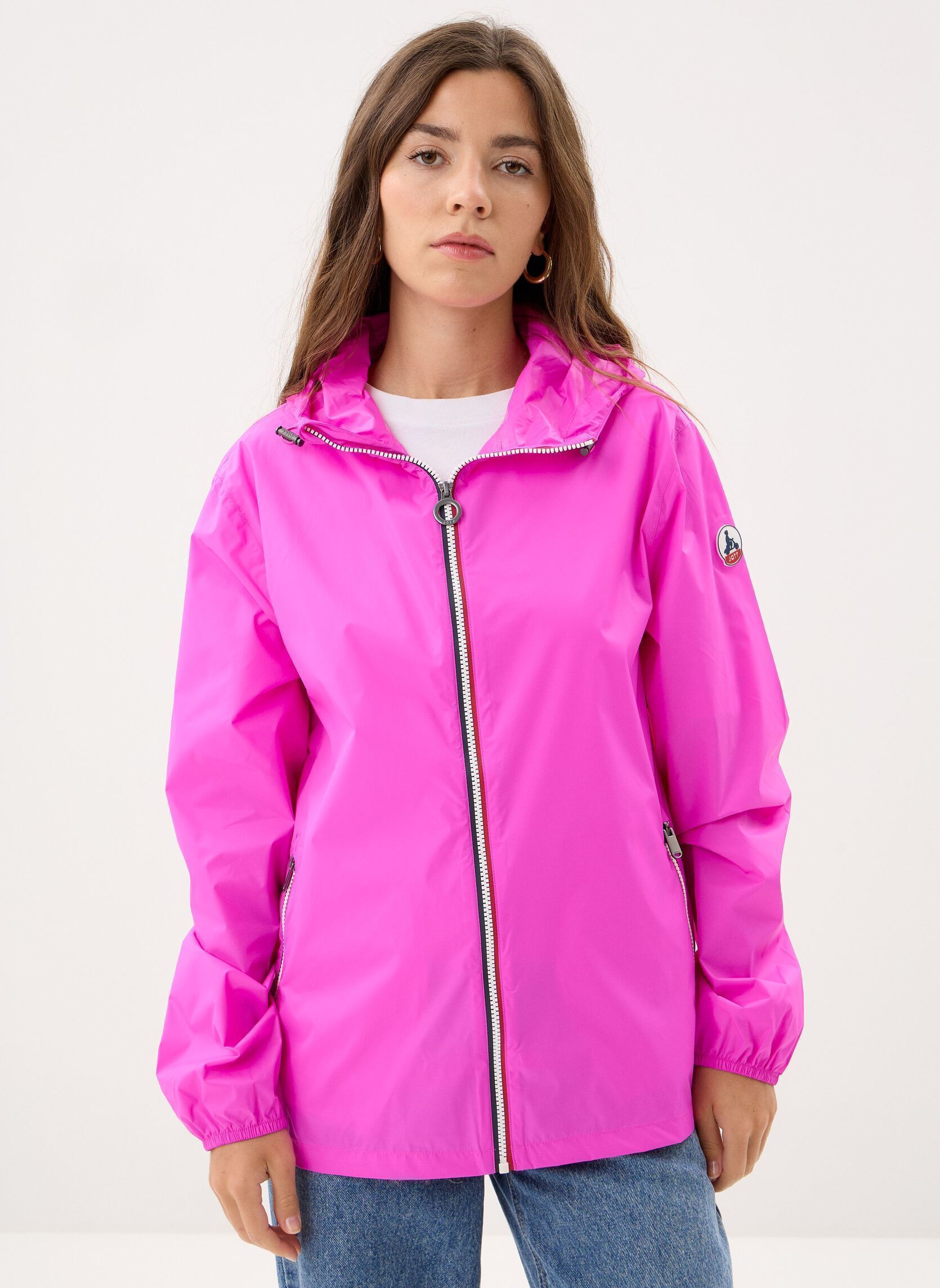 Vestes imperméable Kilmory femme rose JOTT Vestes imperméable Kilmory femme rose ELECTRIC PINK