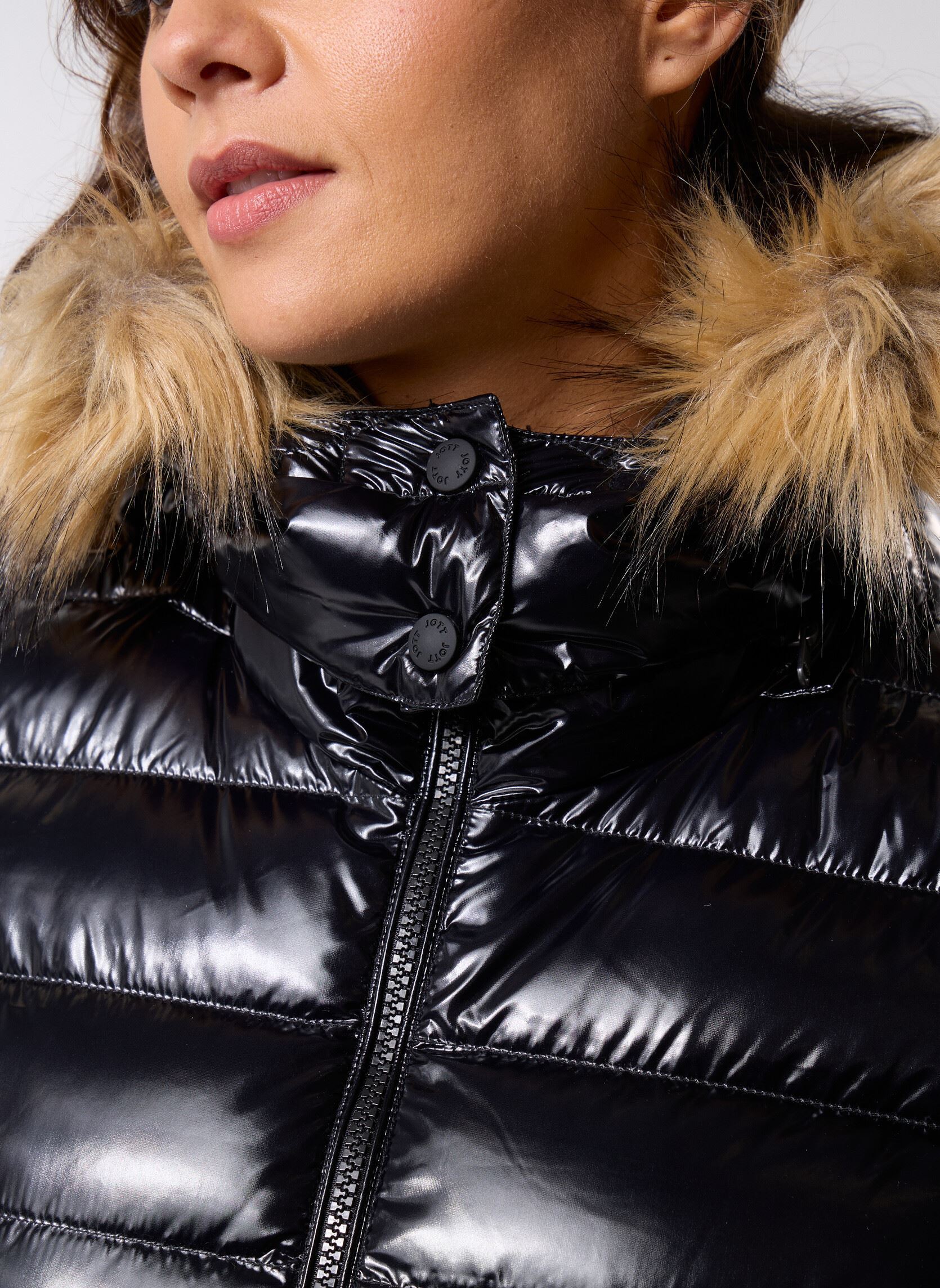 Doudounes Perle Laquee femme noir JOTT Doudounes Perle Laquee femme noir BLACK