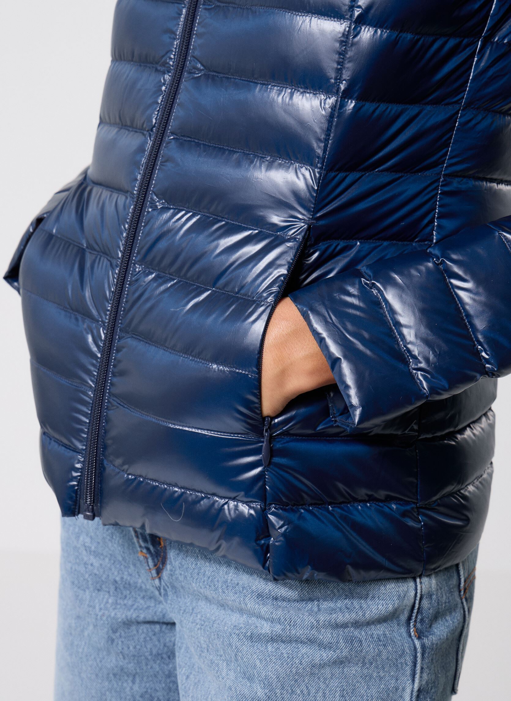 Daunenjacken Cloe Shiny damen blau JOTT Daunenjacken Cloe Shiny damen blau NAVY
