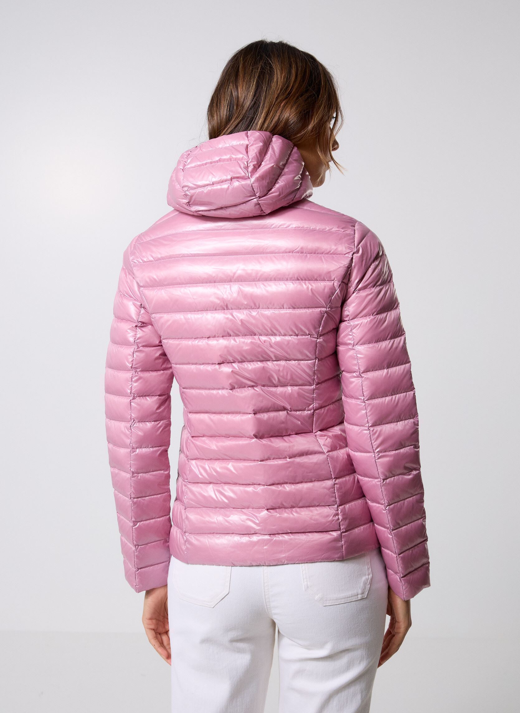 Gewatteerde jassen Cloe Shiny dames roze JOTT Gewatteerde jassen Cloe Shiny dames roze DUSTY ROSE