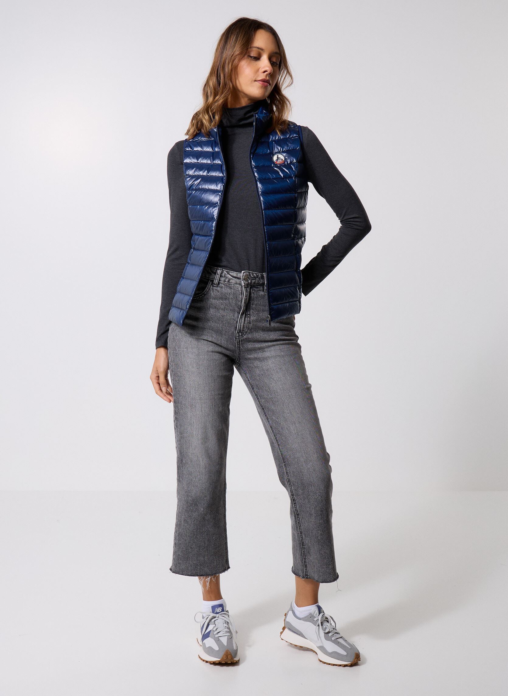 Daunenwesten Seda Shiny damen blau JOTT Daunenwesten Seda Shiny damen blau NAVY