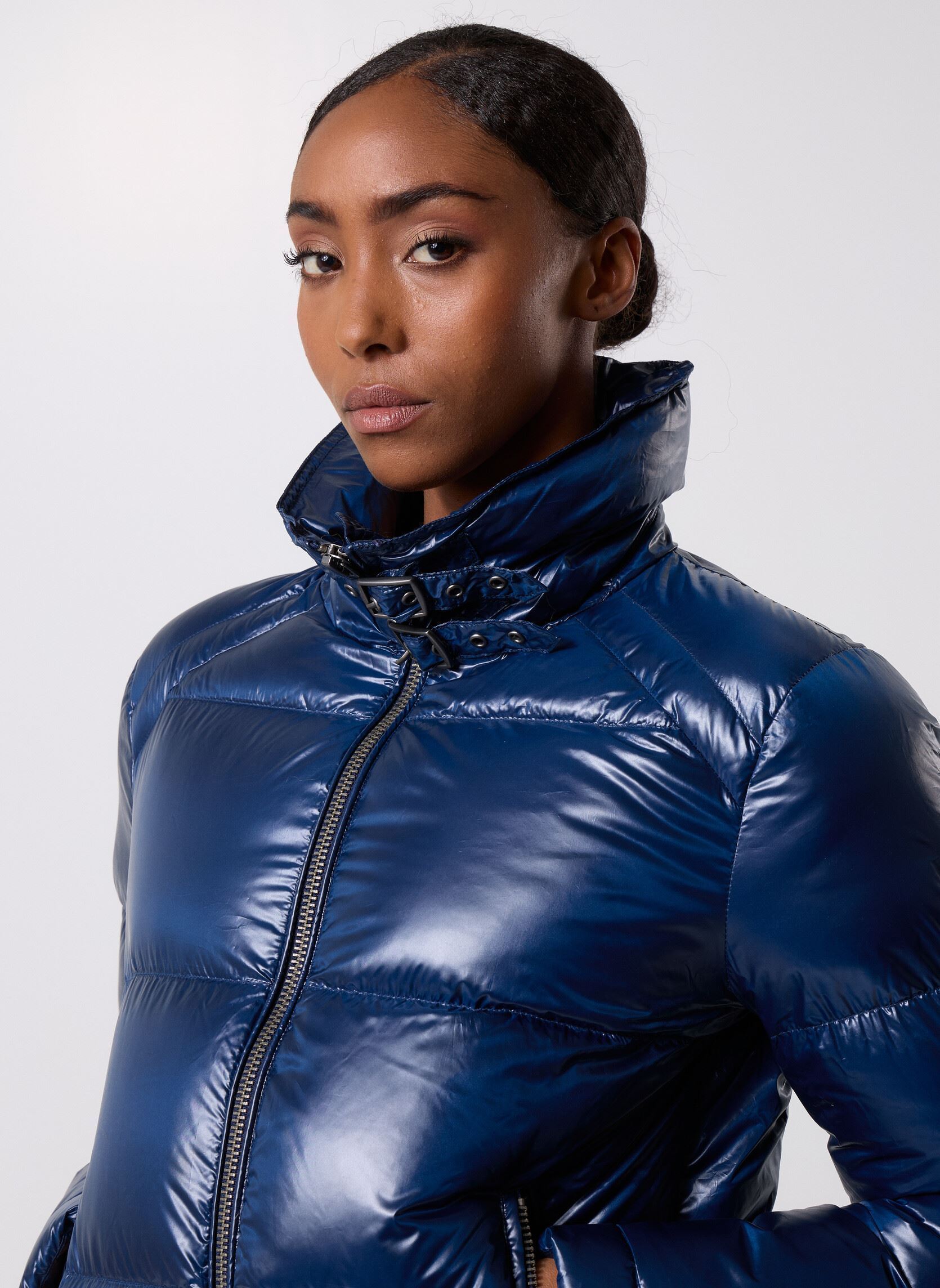 Doudounes Nevada Shiny femme bleu JOTT Doudounes Nevada Shiny femme bleu NAVY