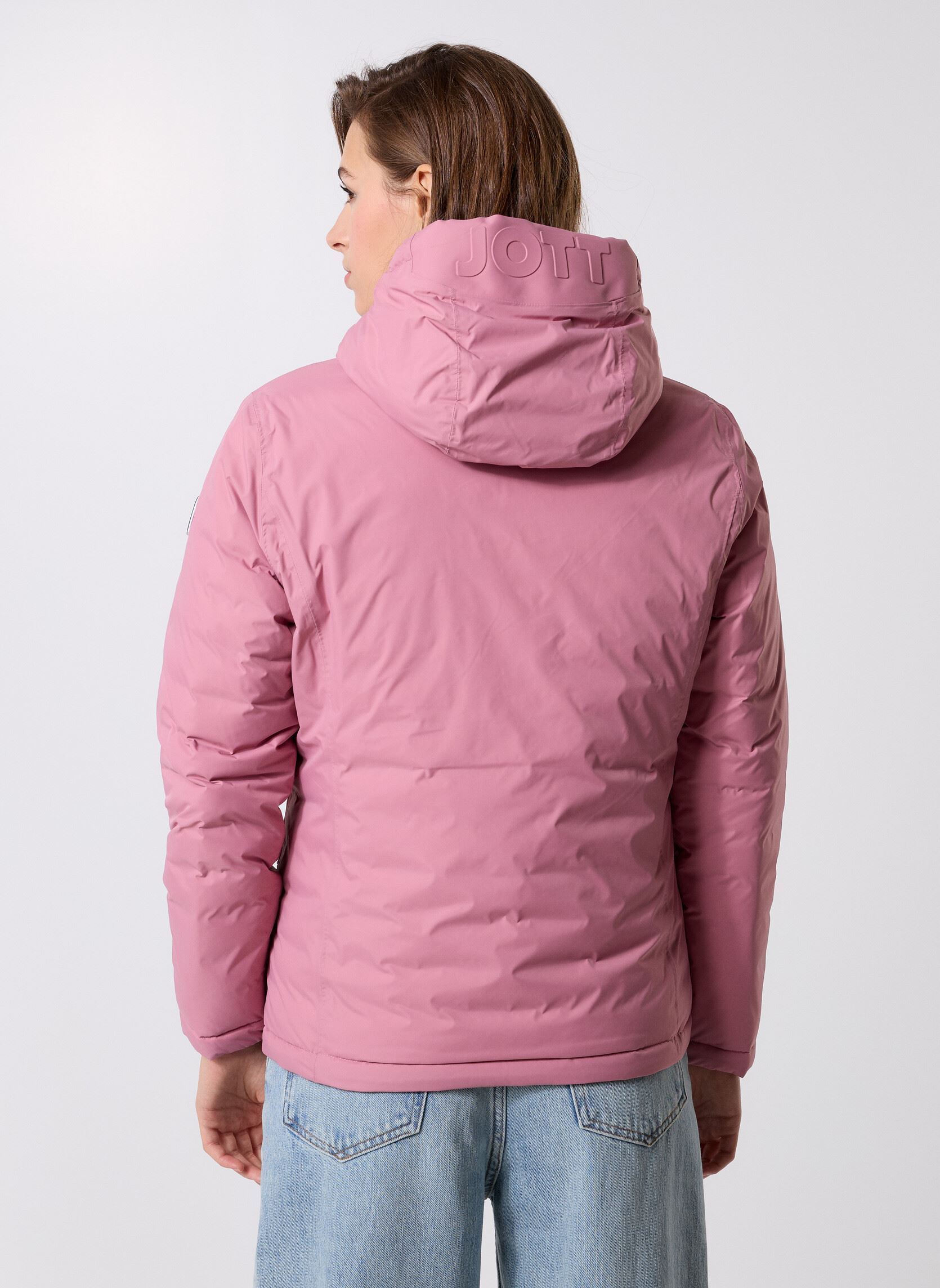 Gewatteerde jassen Bergame dames roze JOTT Gewatteerde jassen Bergame dames roze DUSTY ROSE / DARK CHERRY
