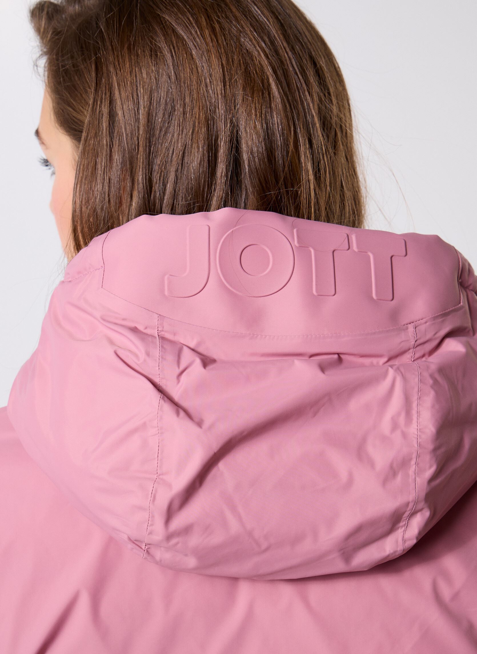Gewatteerde jassen Bergame dames roze JOTT Gewatteerde jassen Bergame dames roze DUSTY ROSE / DARK CHERRY