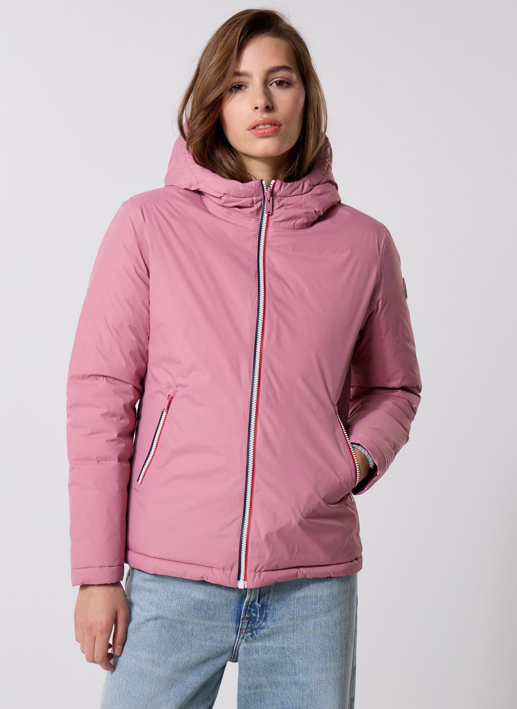 Gewatteerde jassen Bergame dames roze JOTT Gewatteerde jassen Bergame dames roze DUSTY ROSE / DARK CHERRY