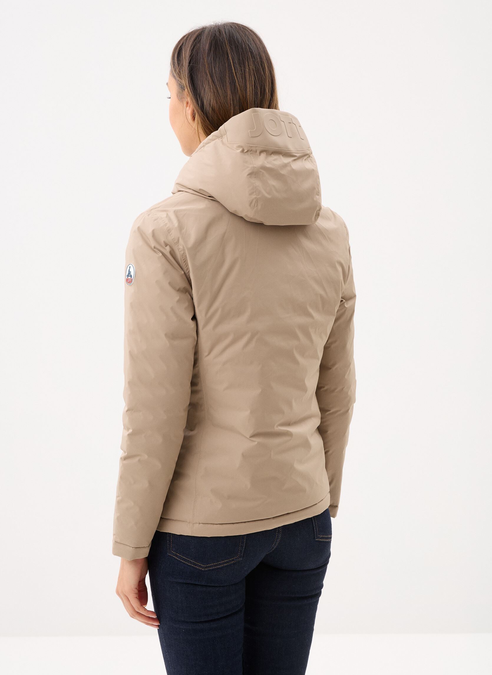 Gewatteerde jassen Bergame dames beige JOTT Gewatteerde jassen Bergame dames beige SMOKED SAND / NATURAL