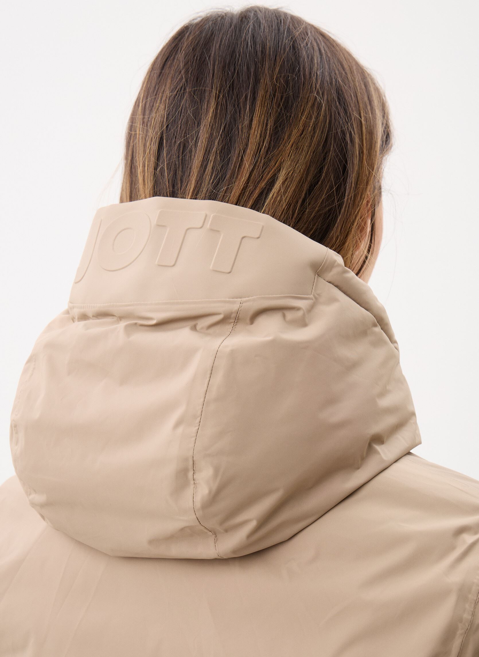 Gewatteerde jassen Bergame dames beige JOTT Gewatteerde jassen Bergame dames beige SMOKED SAND / NATURAL