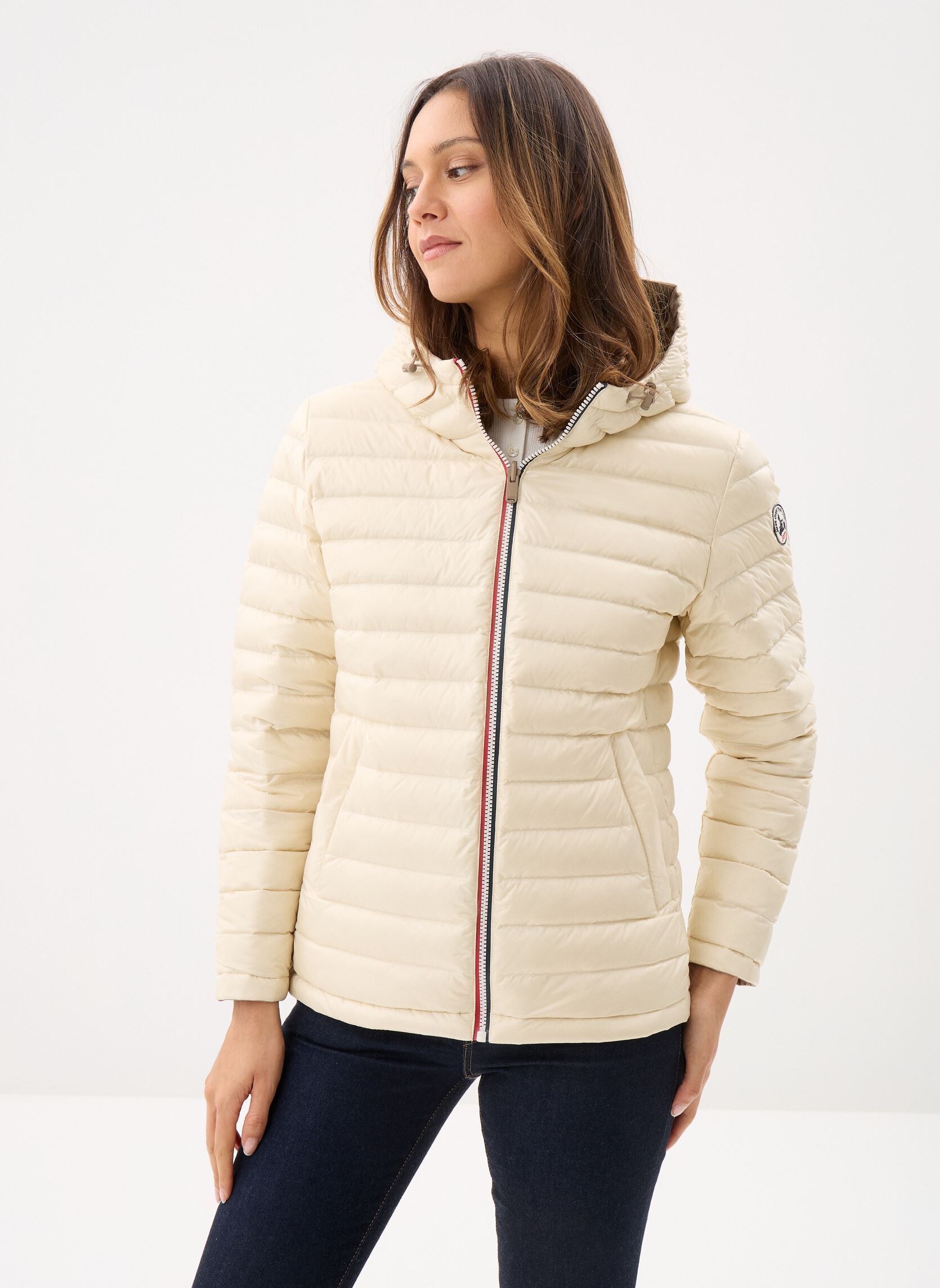 Gewatteerde jassen Bergame dames beige JOTT Gewatteerde jassen Bergame dames beige SMOKED SAND / NATURAL