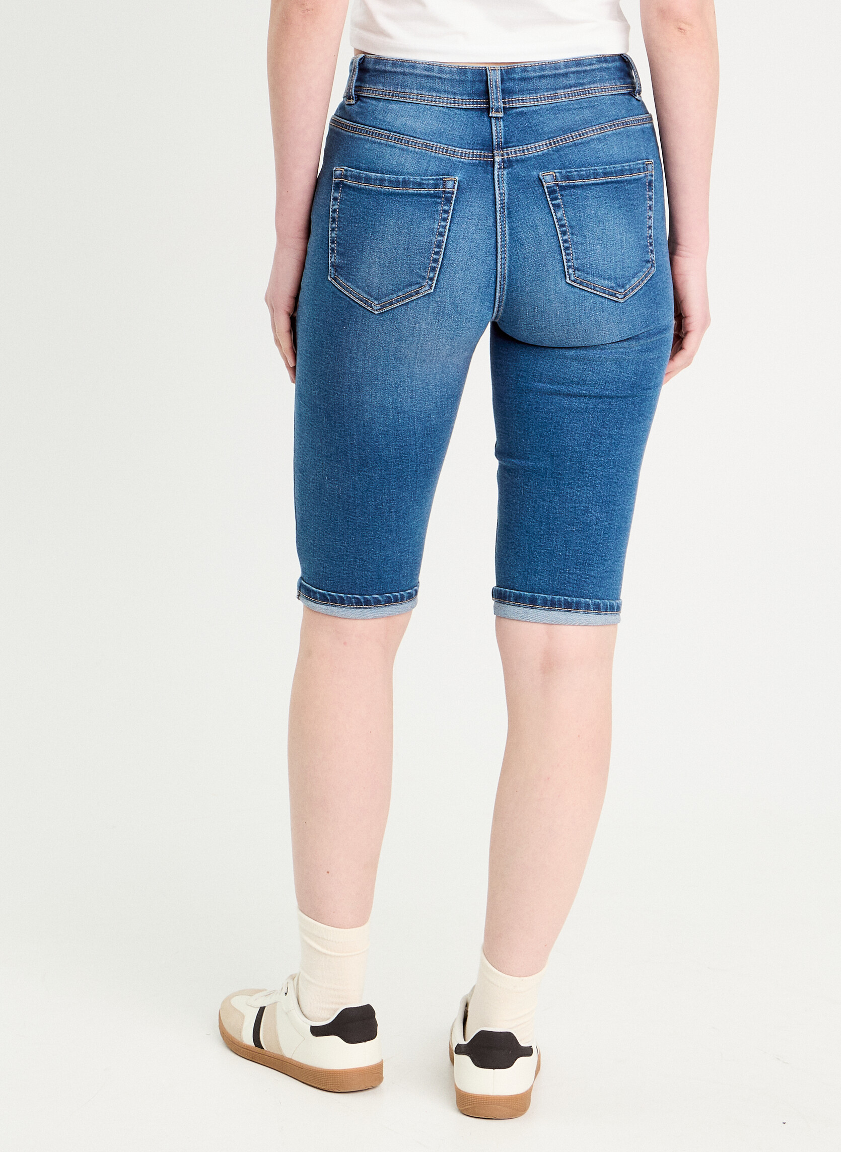 Bermudas BERMUBASE femme bleu Cache Cache Bermudas BERMUBASE femme bleu Bleu foncé