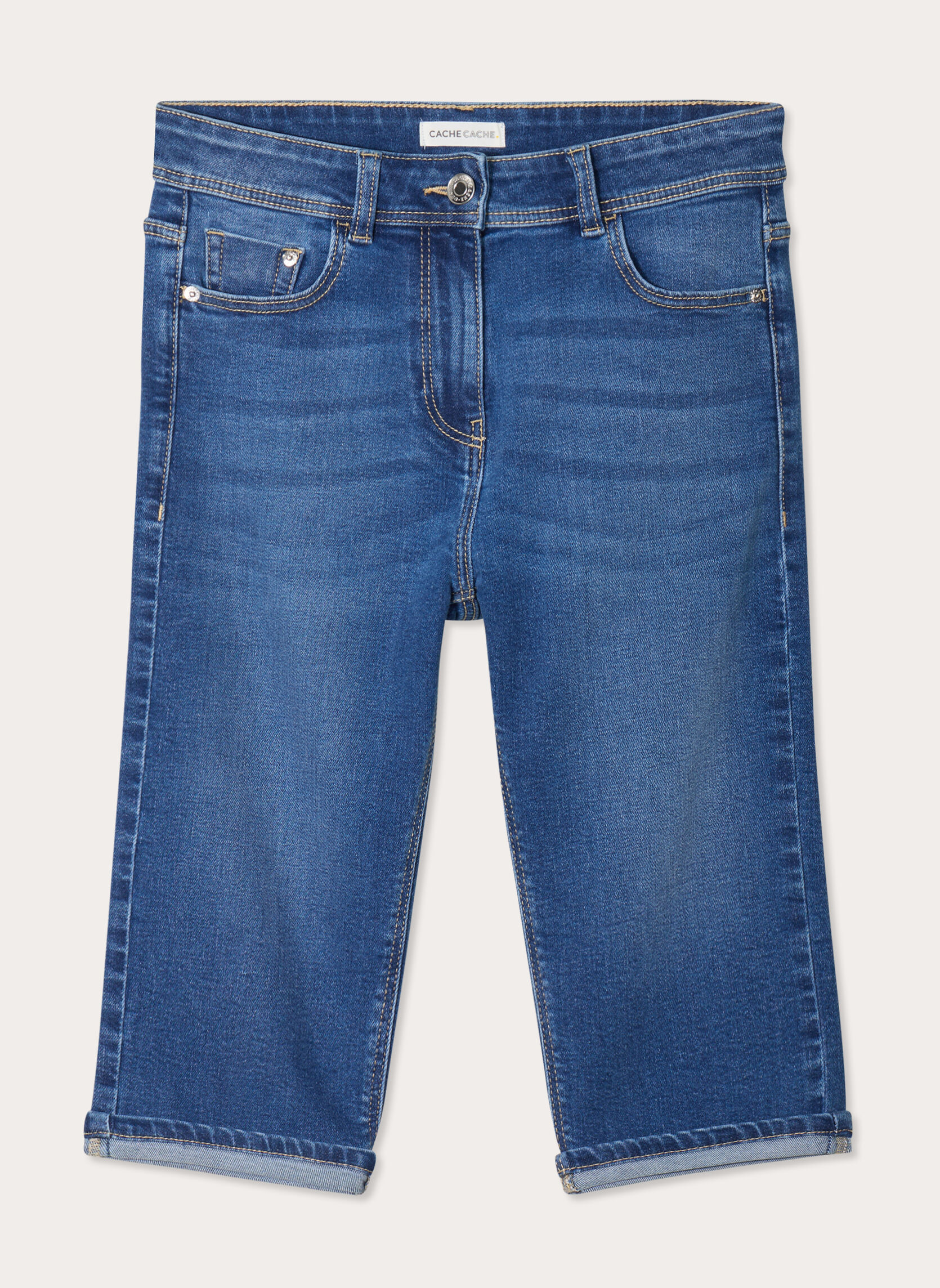 Bermudas BERMUBASE femme bleu Cache Cache Bermudas BERMUBASE femme bleu Bleu foncé