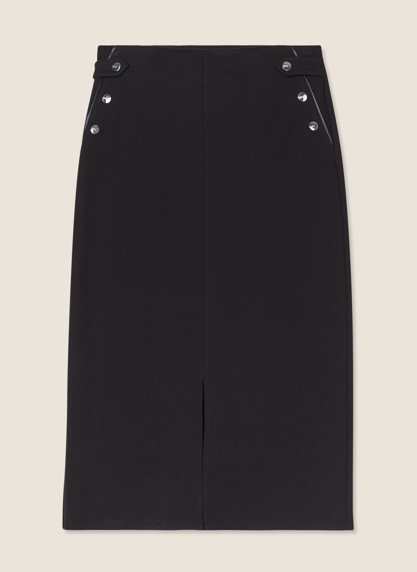 Jupes mi-longues JETREGDILON femme noir Bréal Jupes mi-longues JETREGDILON femme noir Noir