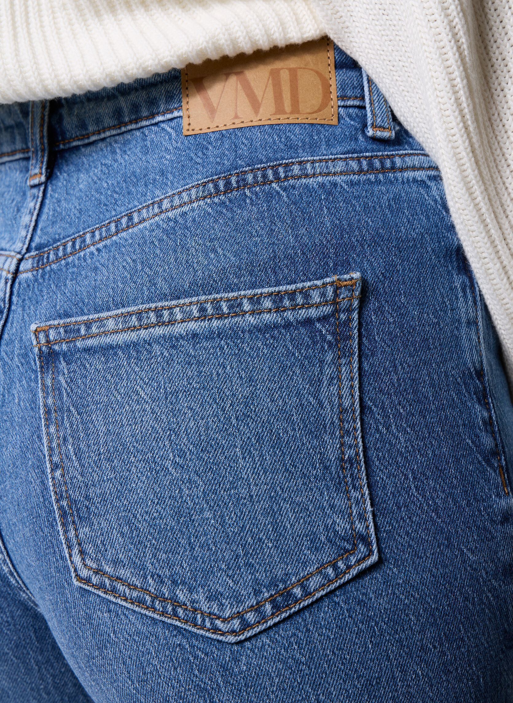 Jeans large VMTESSA HR WIDE DST JEANS RA380 GA femme bleu Vero Moda Jeans large VMTESSA HR WIDE DST JEANS RA380 GA femme bleu MEDIUM BLUE DENIM