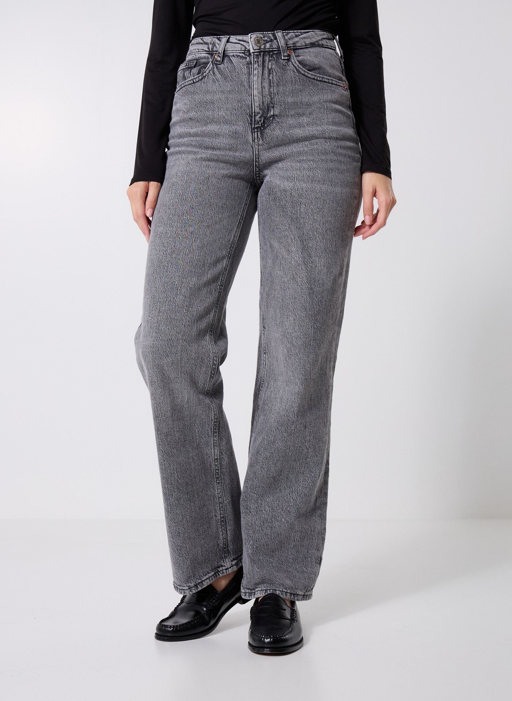 VERO MODA VMTESSA Dames Jeans Hoge Taille MOM Fit - Gemaakt Met Gerecycled Katoen