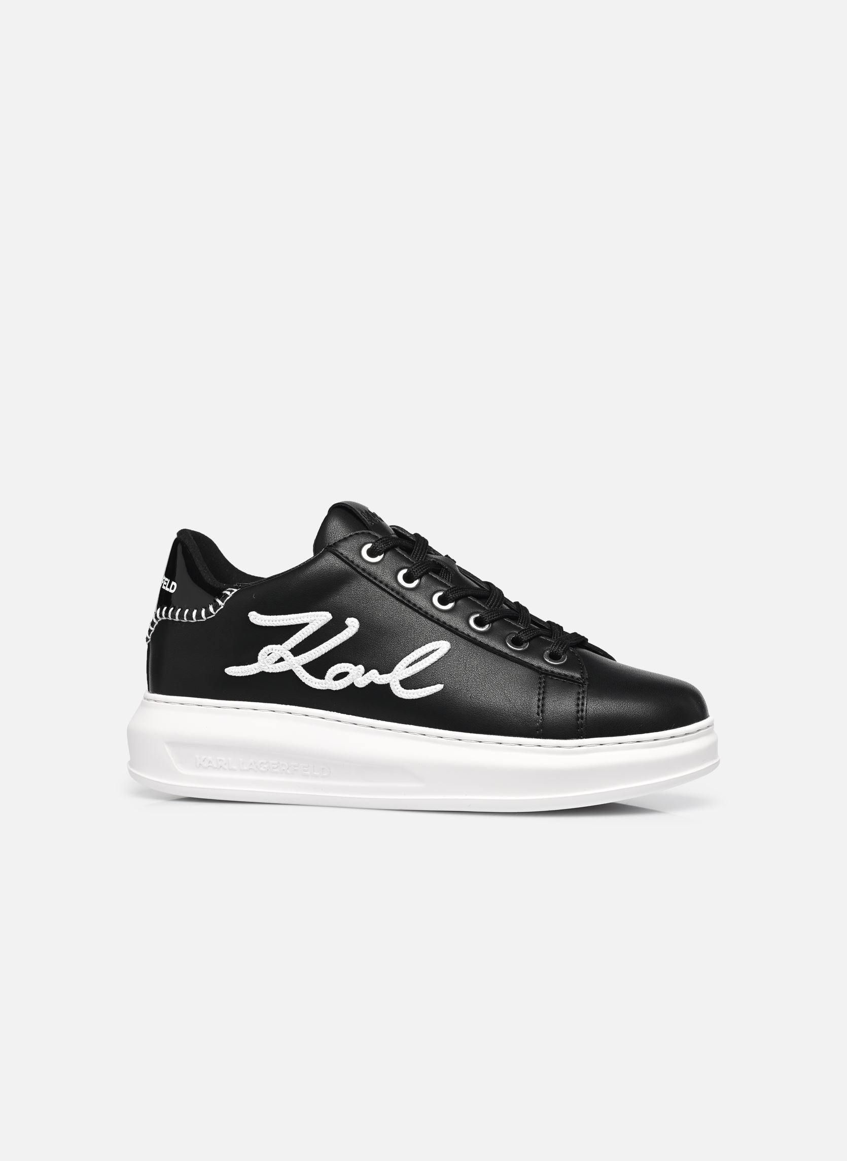 Baskets basses Kapri Cornelly Signia Stitch femme noir Karl Lagerfeld Baskets basses Kapri Cornelly Signia Stitch femme noir Black Lthr