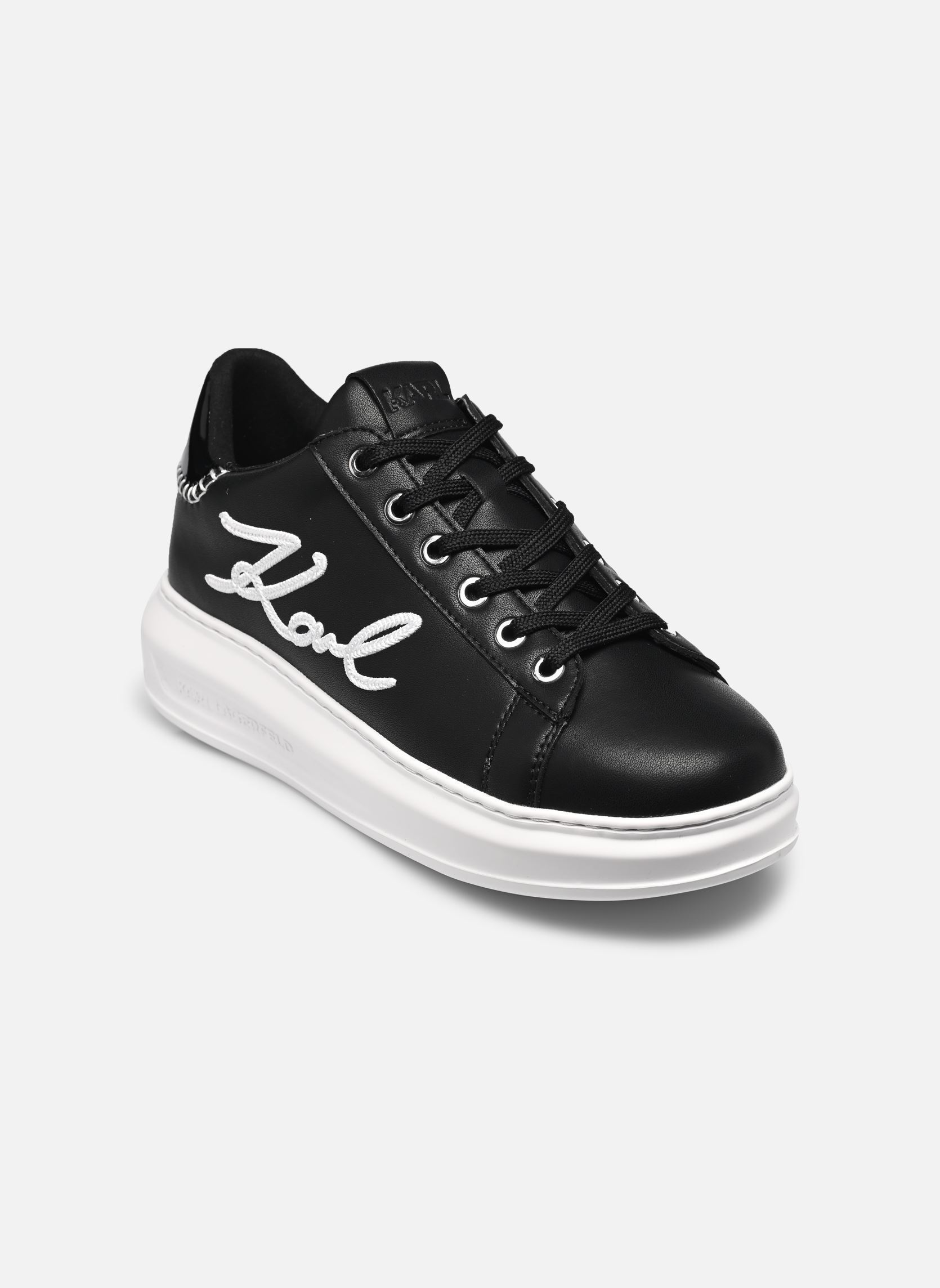 Baskets basses Kapri Cornelly Signia Stitch femme noir Karl Lagerfeld Baskets basses Kapri Cornelly Signia Stitch femme noir Black Lthr