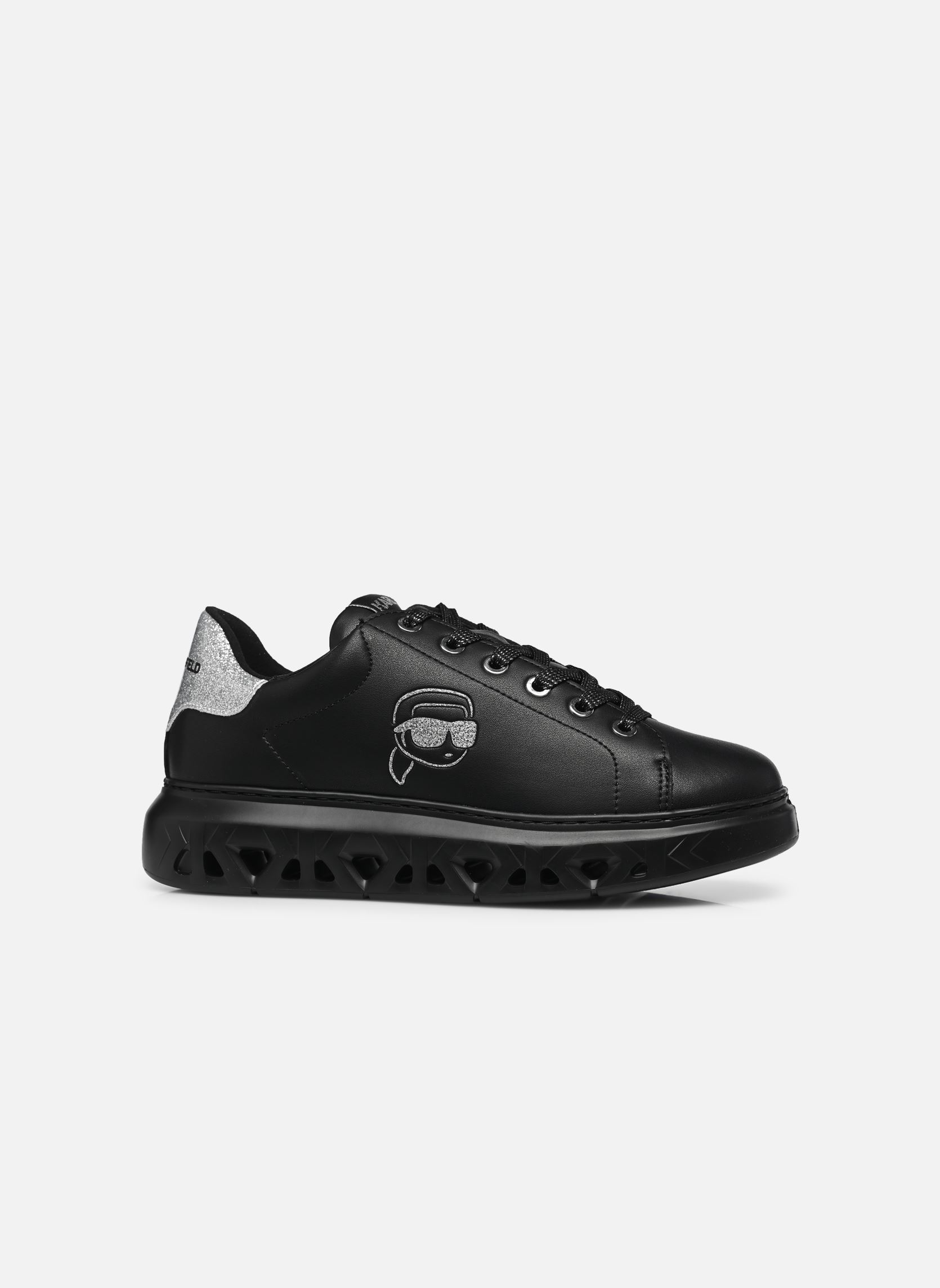 Sneakers basse Kapri Kite Outline Nft Lo Lace donna nero Karl Lagerfeld Sneakers basse Kapri Kite Outline Nft Lo Lace donna nero Black Lthr w/Silver