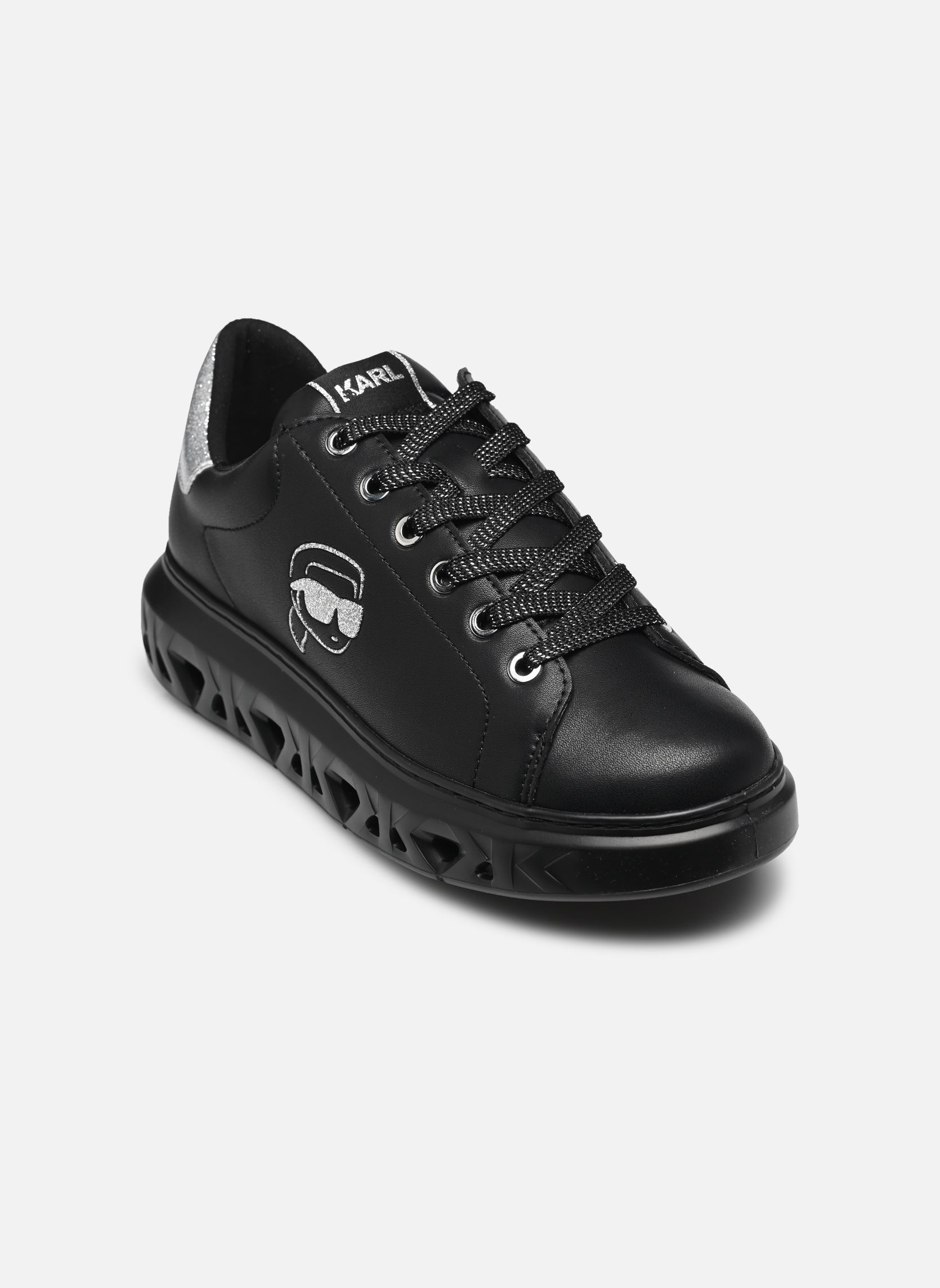 Sneakers basse Kapri Kite Outline Nft Lo Lace donna nero Karl Lagerfeld Sneakers basse Kapri Kite Outline Nft Lo Lace donna nero Black Lthr w/Silver